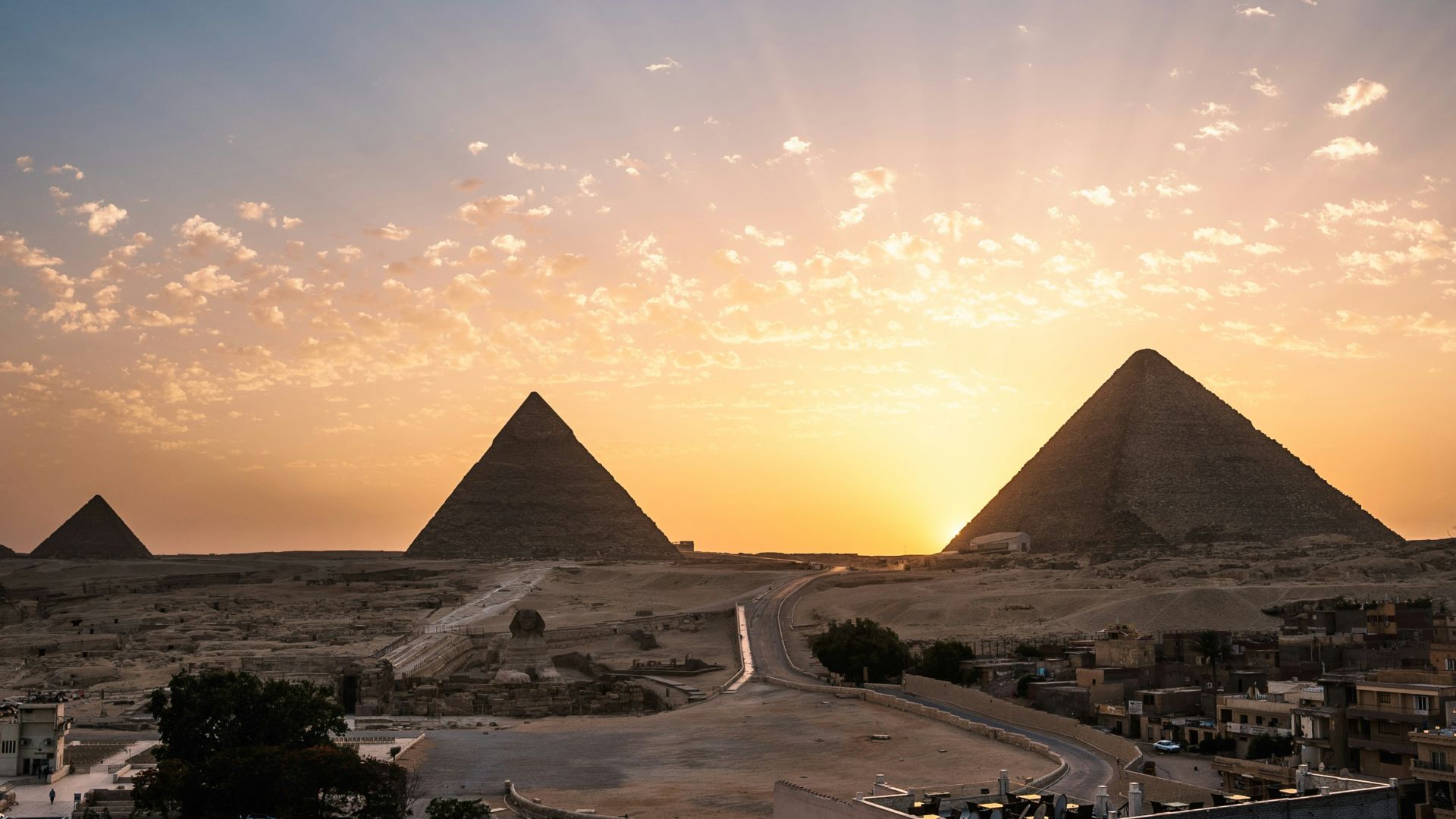 white and brown houses under blue sky during daytime