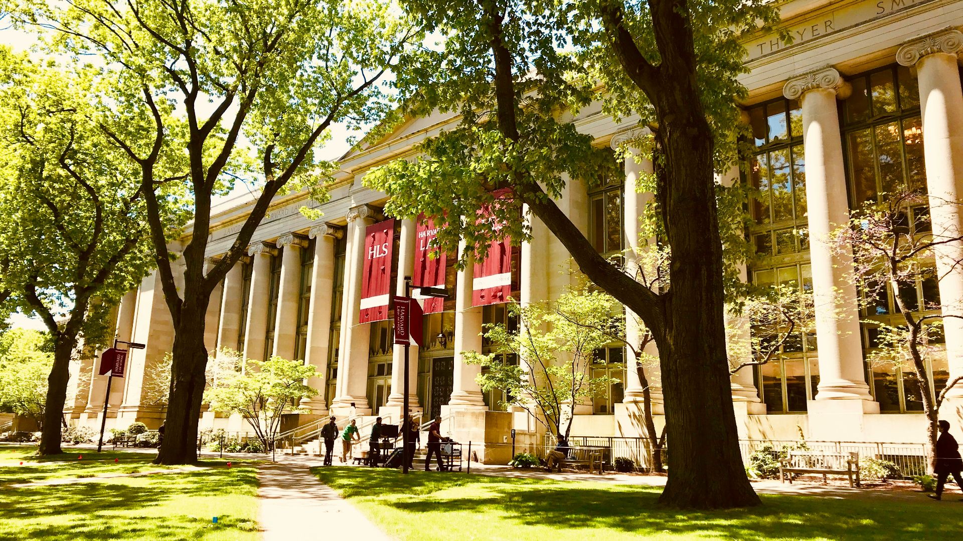 white university during daytime