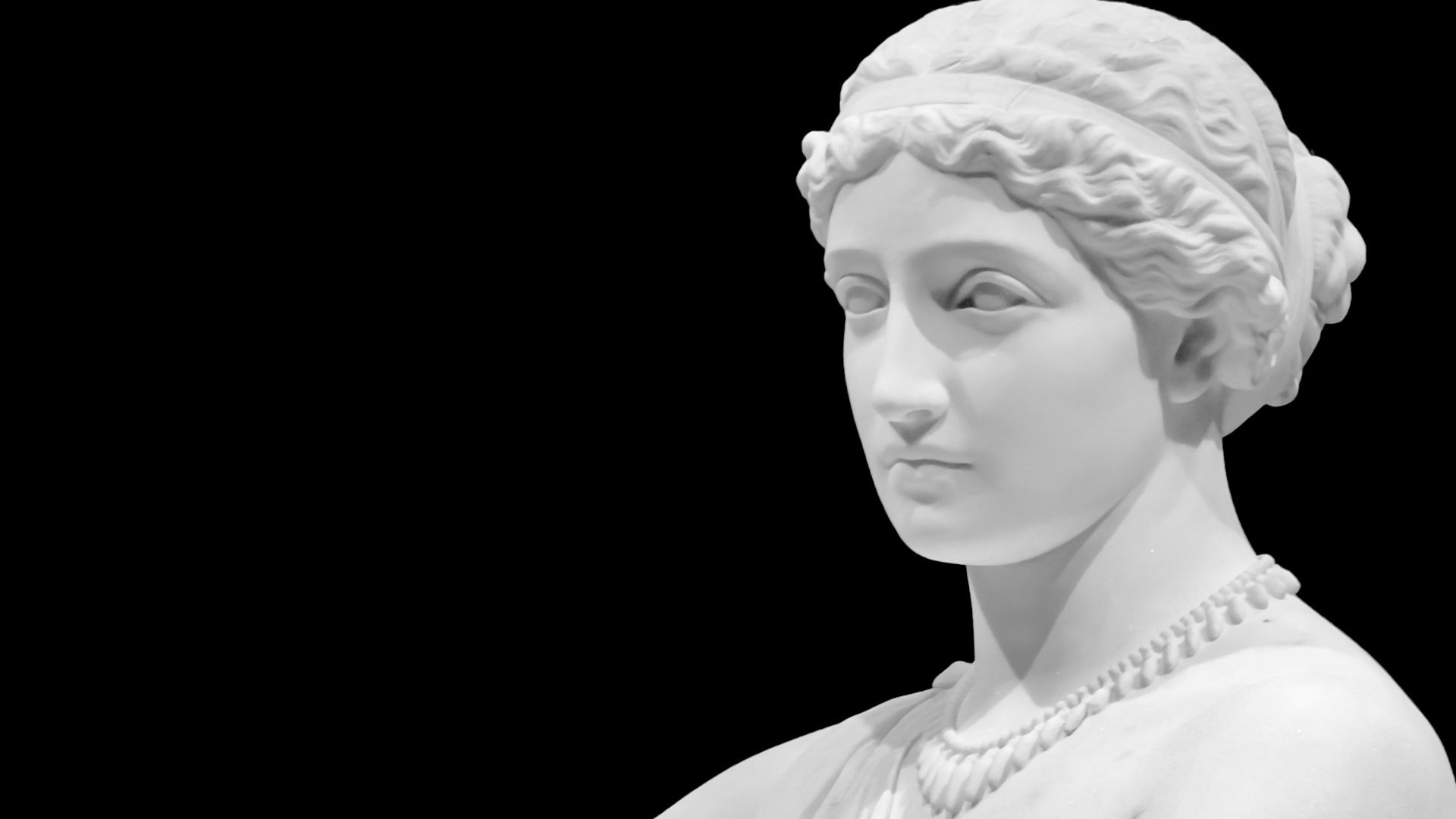 a statue of a person