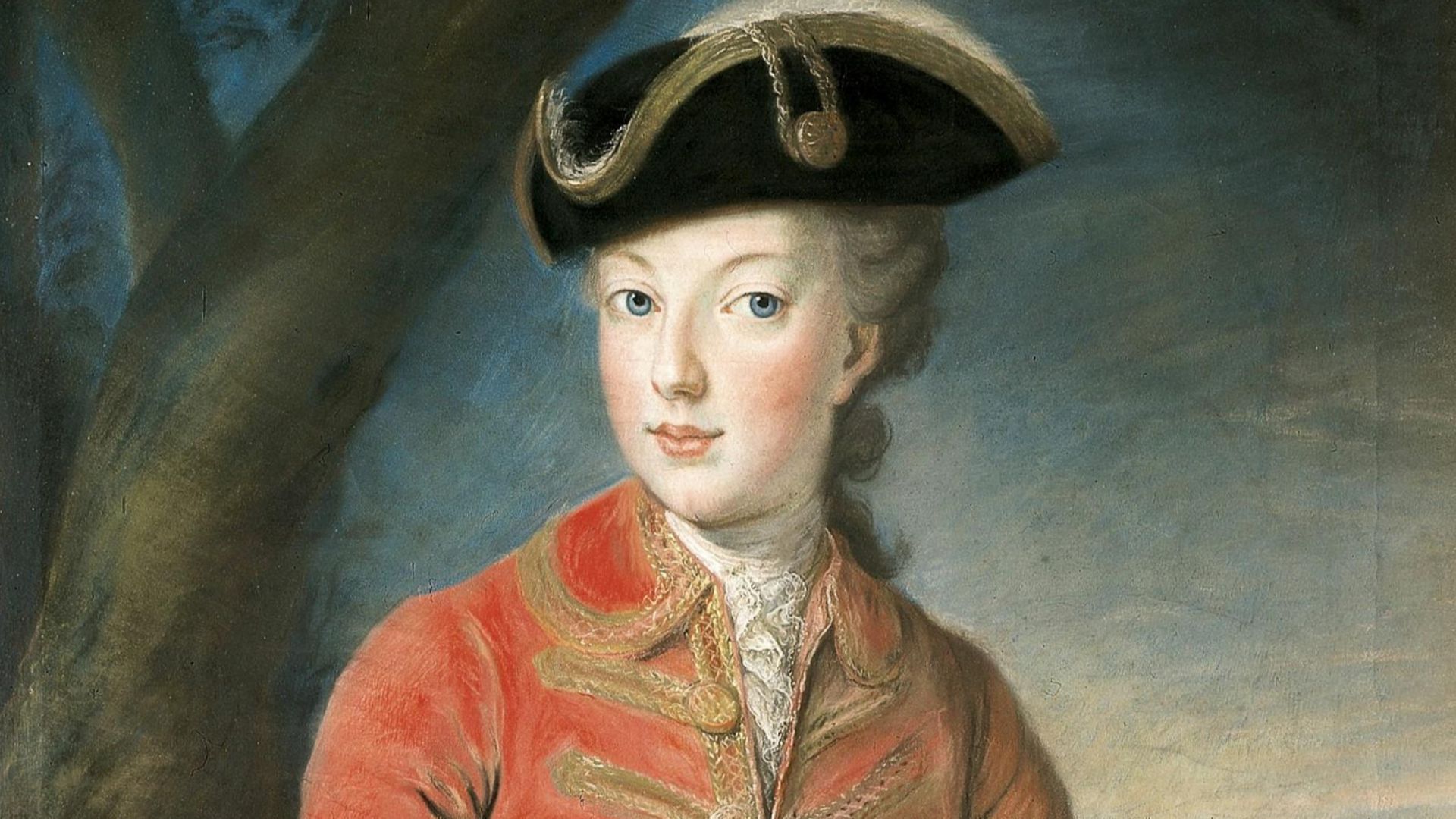 File:Marie Antoinette in a red hunting habit-1772.jpg