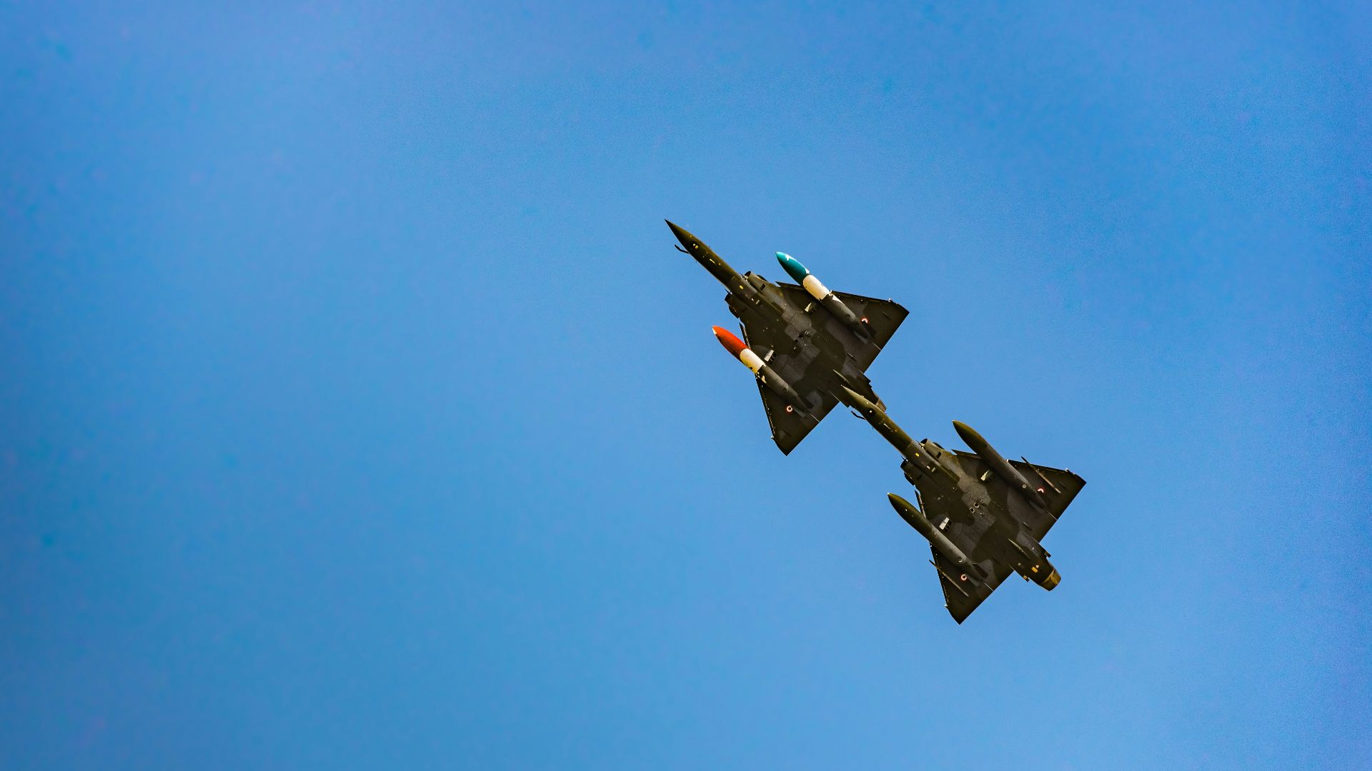 two black fighter jets