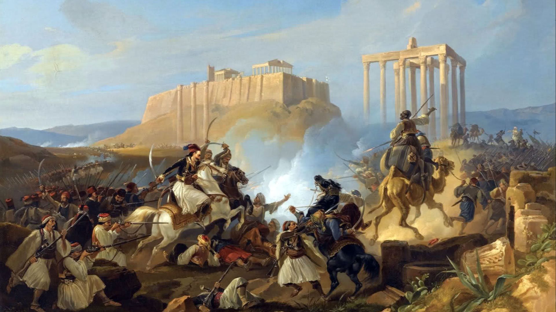 File:Battle scene from the Greek War of Independence.jpg