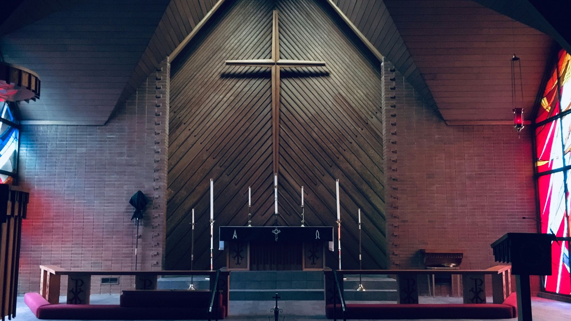 brown concrete church