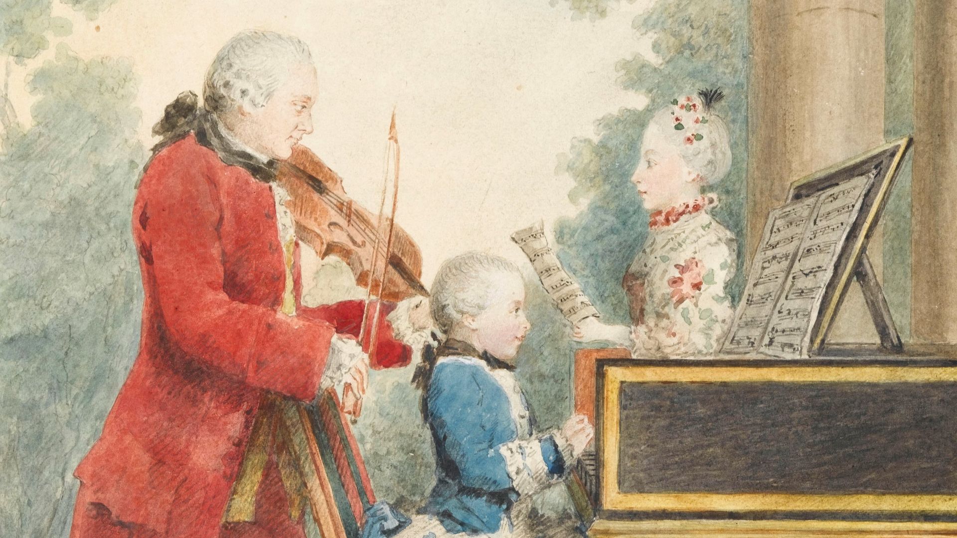 File:Louis Carrogis dit Carmontelle - Portrait de Wolfgang Amadeus Mozart (Salzbourg, 1756-Vienne, 1791) jouant à Paris avec son père Jean... - Google Art Project.jpg