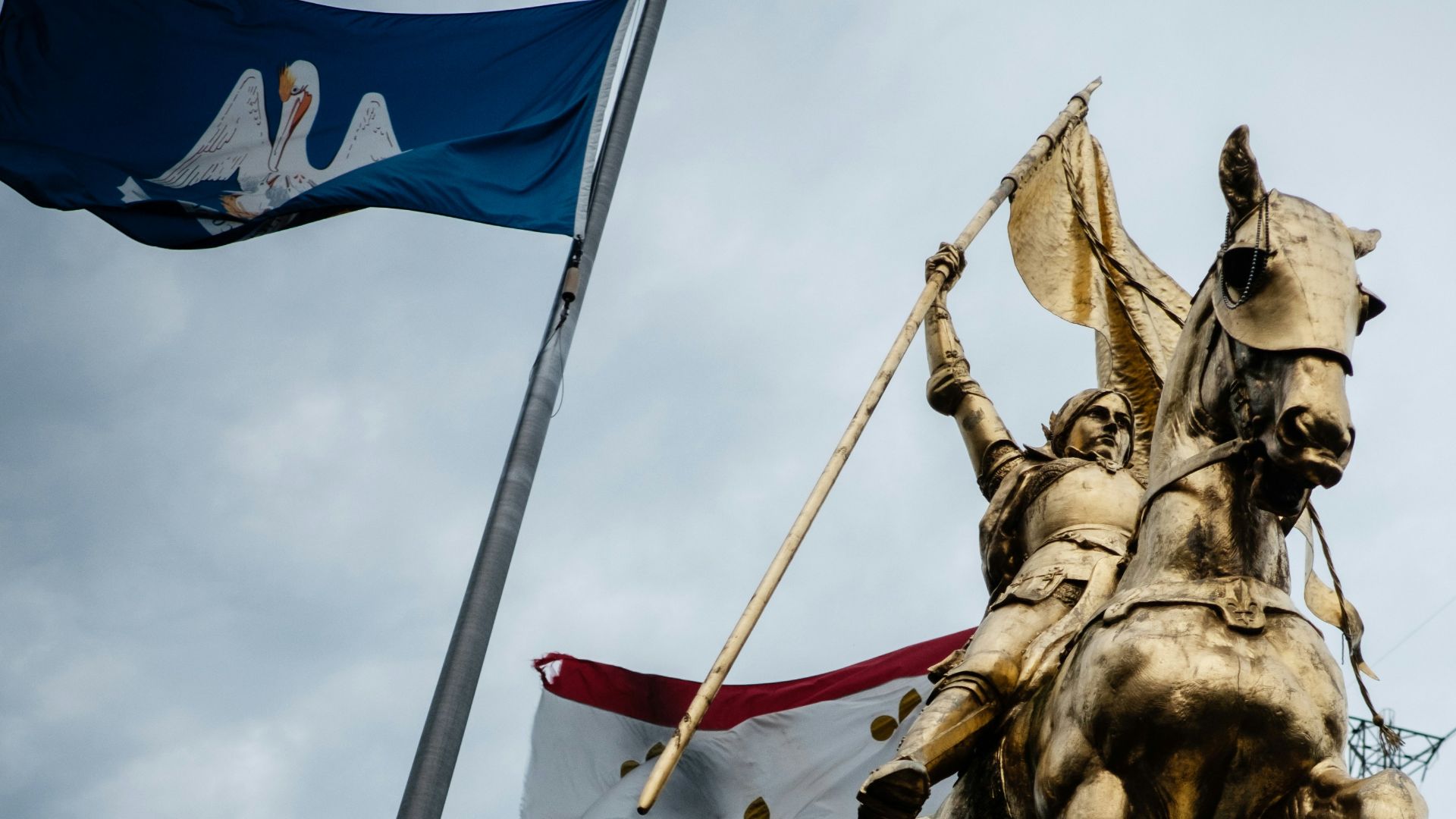 Joan of Arc Maid of Orleans statue