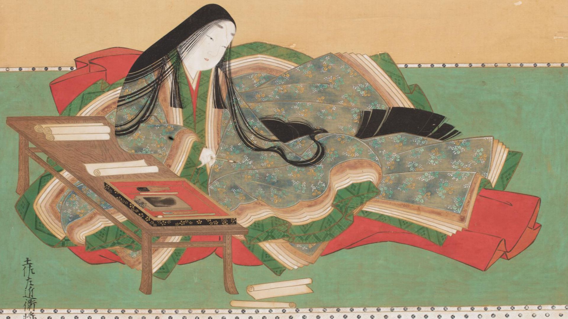 File:Murasaki-Shikibu-composing-Genji-Monogatari.png