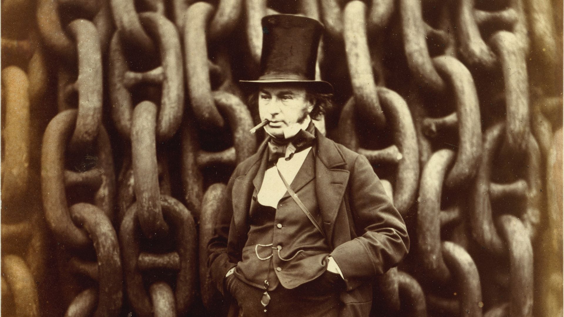File:Robert Howlett (Isambard Kingdom Brunel Standing Before the Launching Chains of the Great Eastern), The Metropolitan Museum of Art.jpg