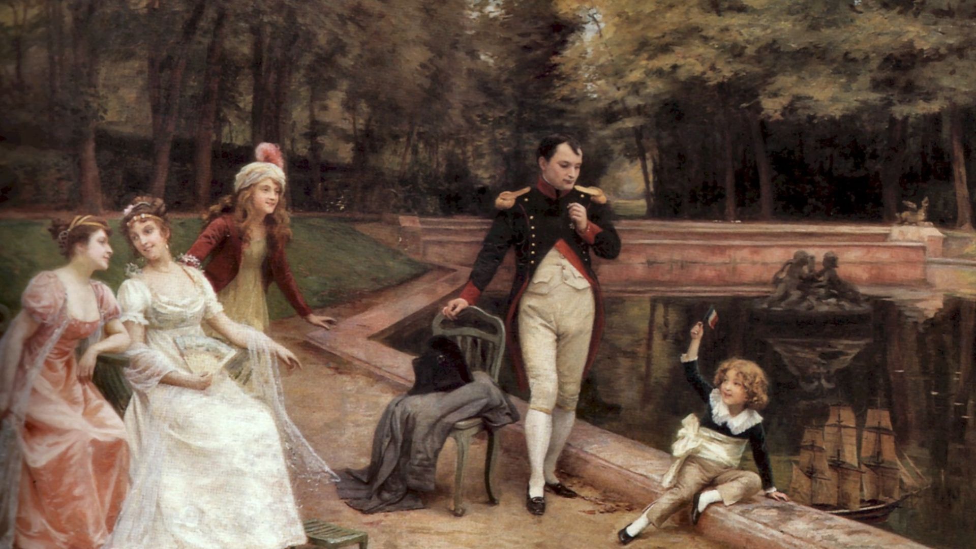 File:NAPOLEON BONAPARTE WITH HIS FAMILY AT THE AUSTRIAN ROYAL COURT IN VIENNA Jules Girardet.jpg