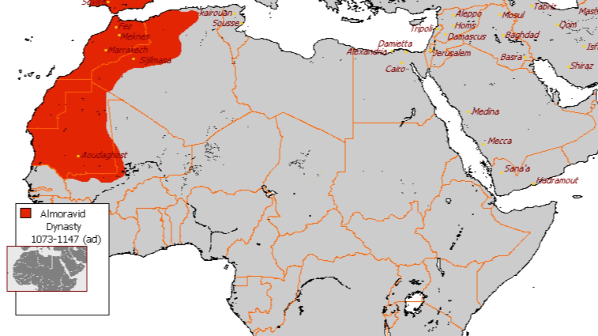 File:Almoravid Dynasty 1073 - 1147 (AD).PNG