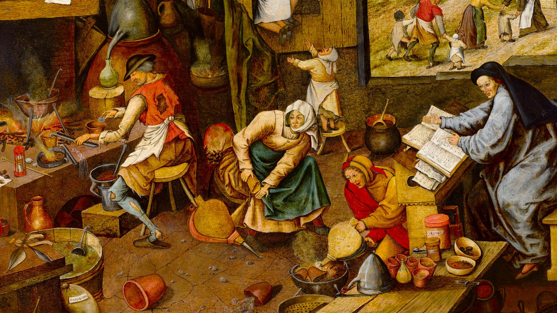 File:The Alchemist by Pieter Brueghel the Younger.jpg
