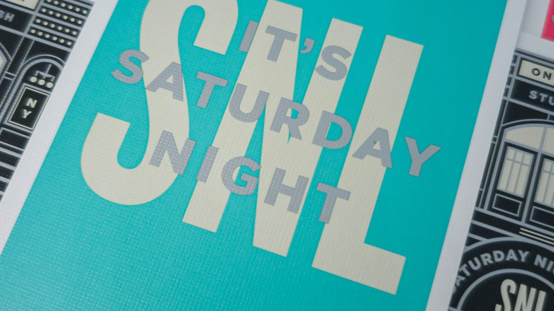 white and blue labeled box