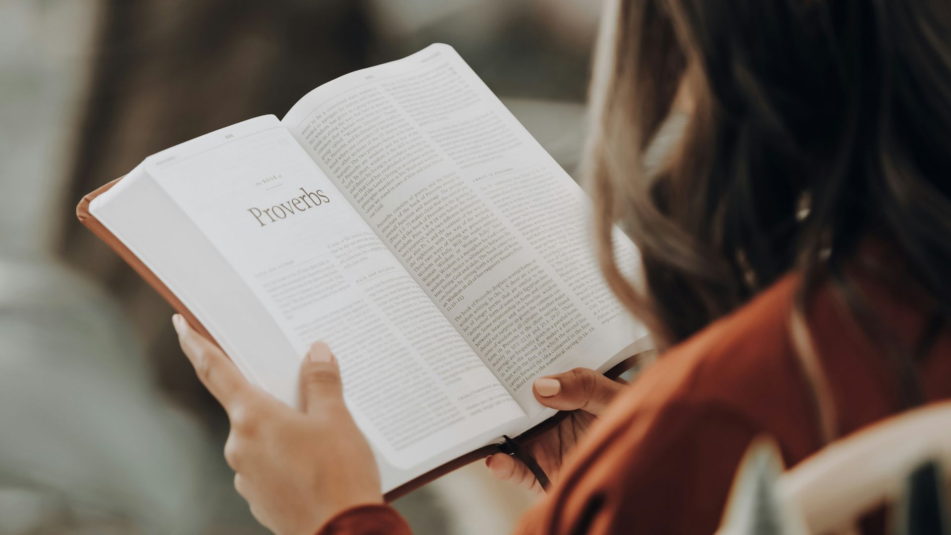 girl reading book