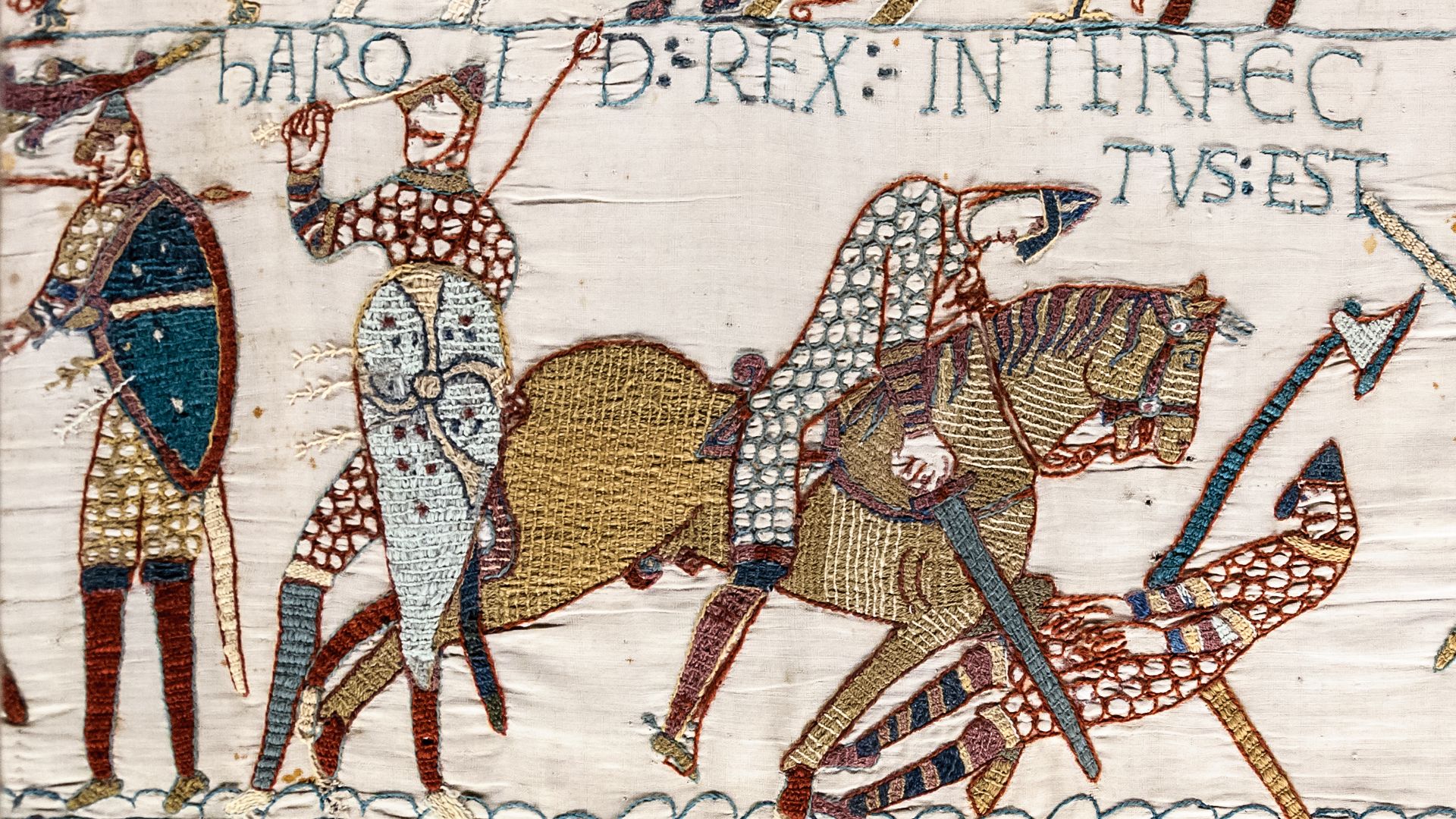 File:Bayeux Tapestry scene57 Harold death.jpg
