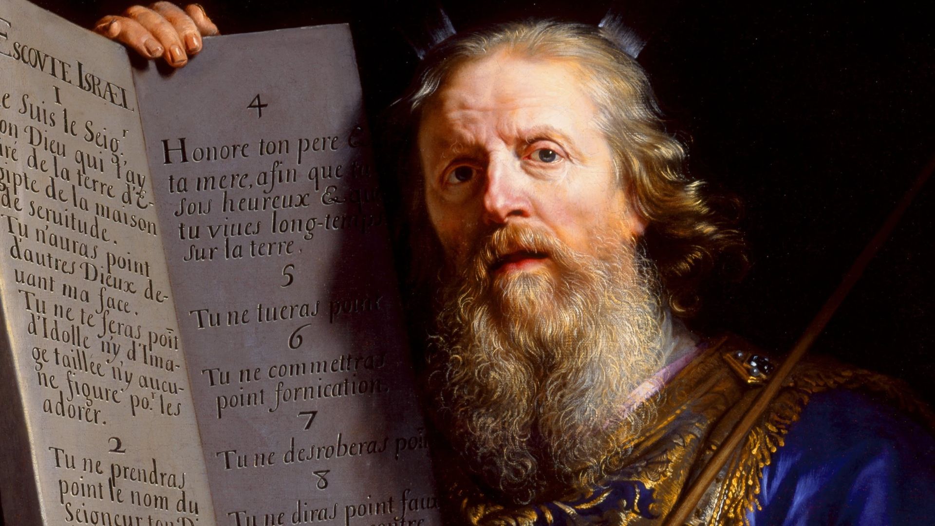 File:Philippe de Champaigne - Moses Presenting the Tablets of the Law - c. 1648.jpg
