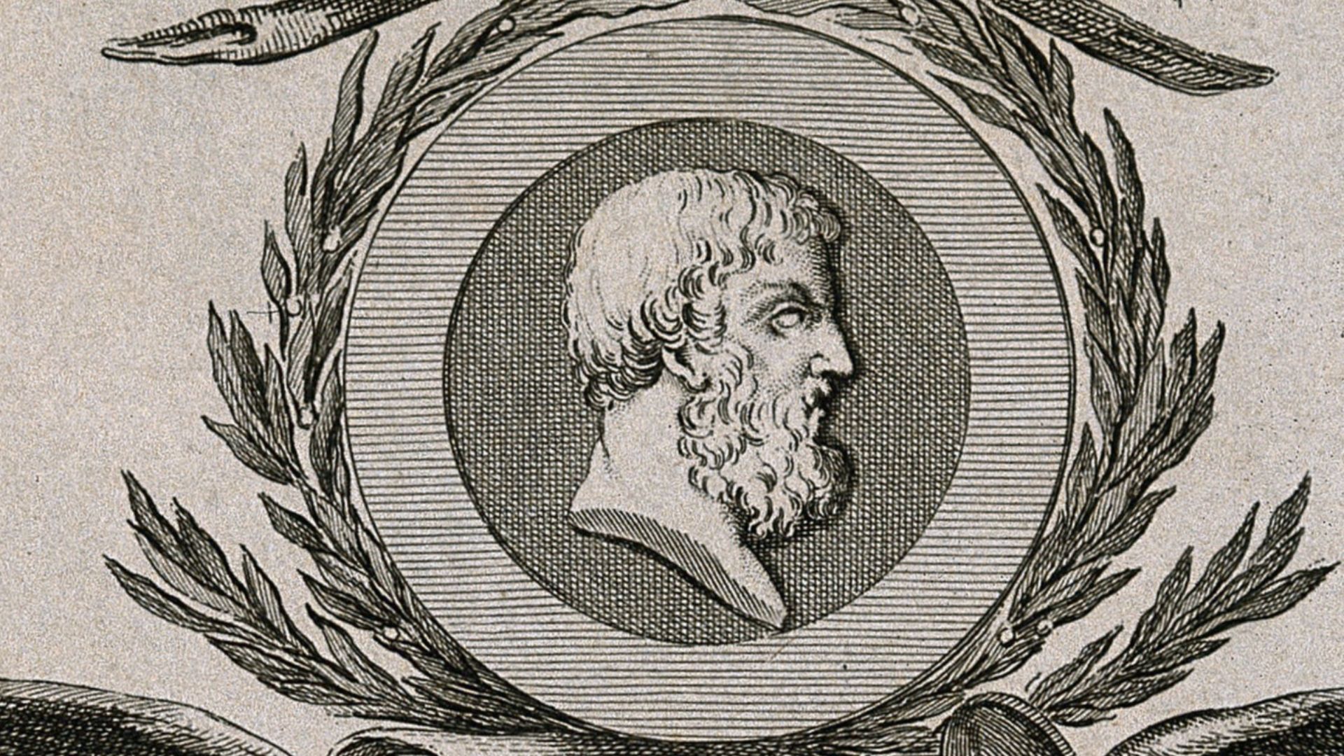 File:Thales of Miletus. Line engraving. Wellcome V0005773.jpg
