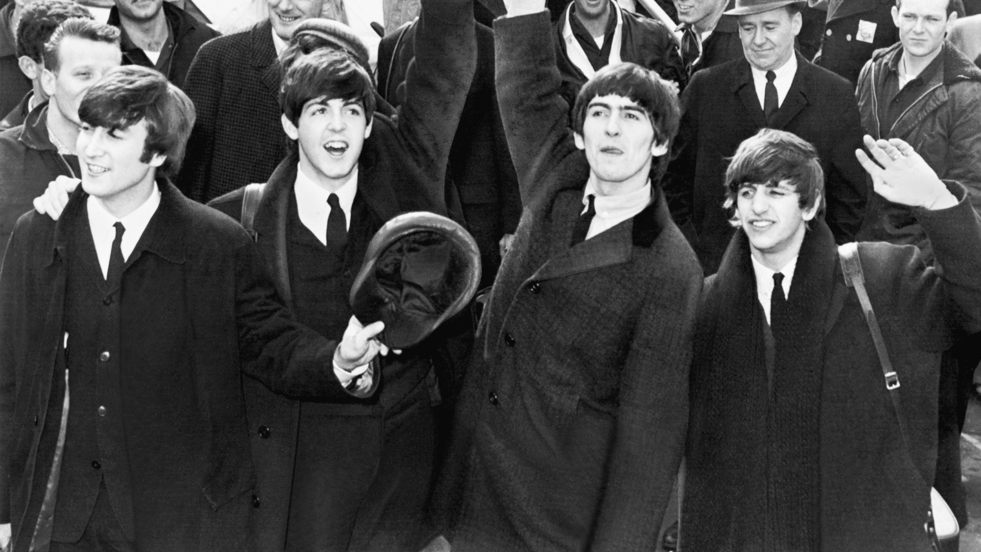 File:The Beatles arrive at JFK Airport.jpg