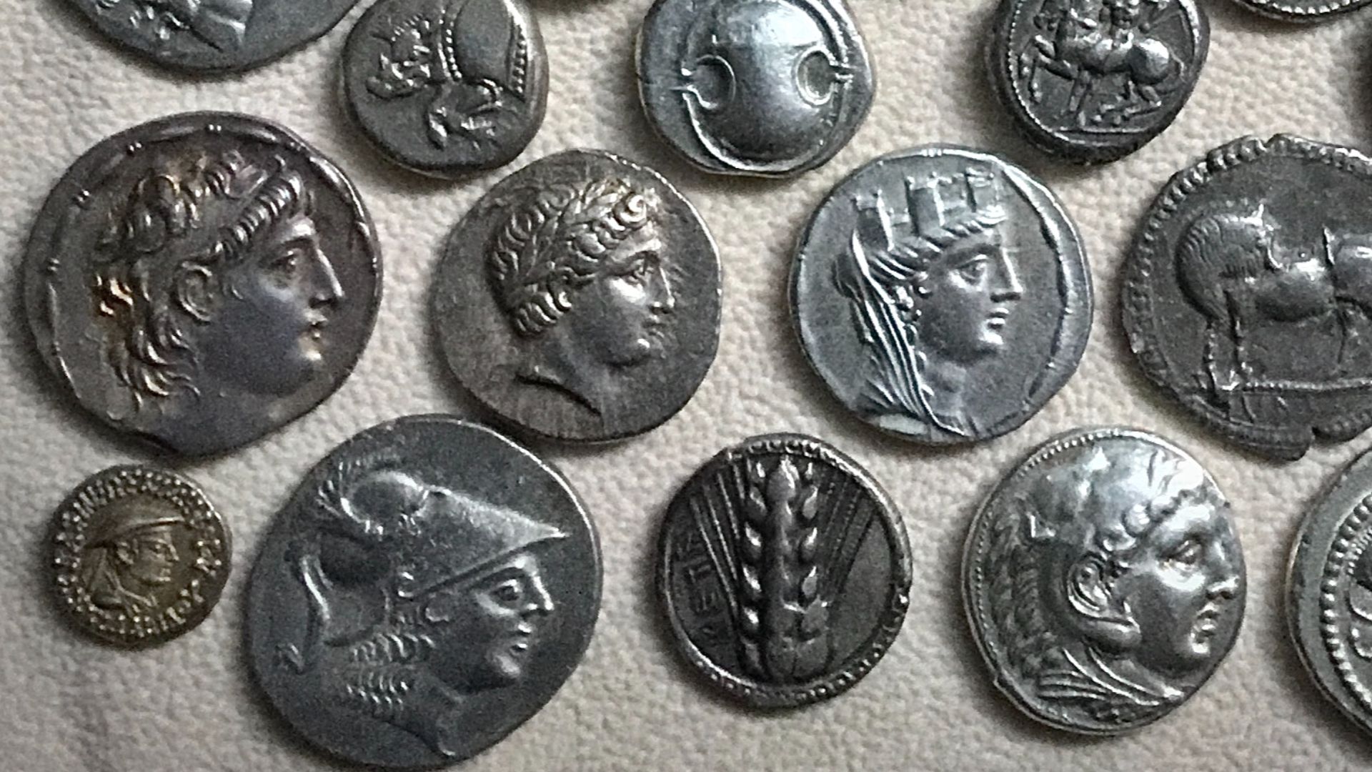 File:Ancient Greek Silver Coinage from 5th Century BCE to 1st Century BCE.jpg