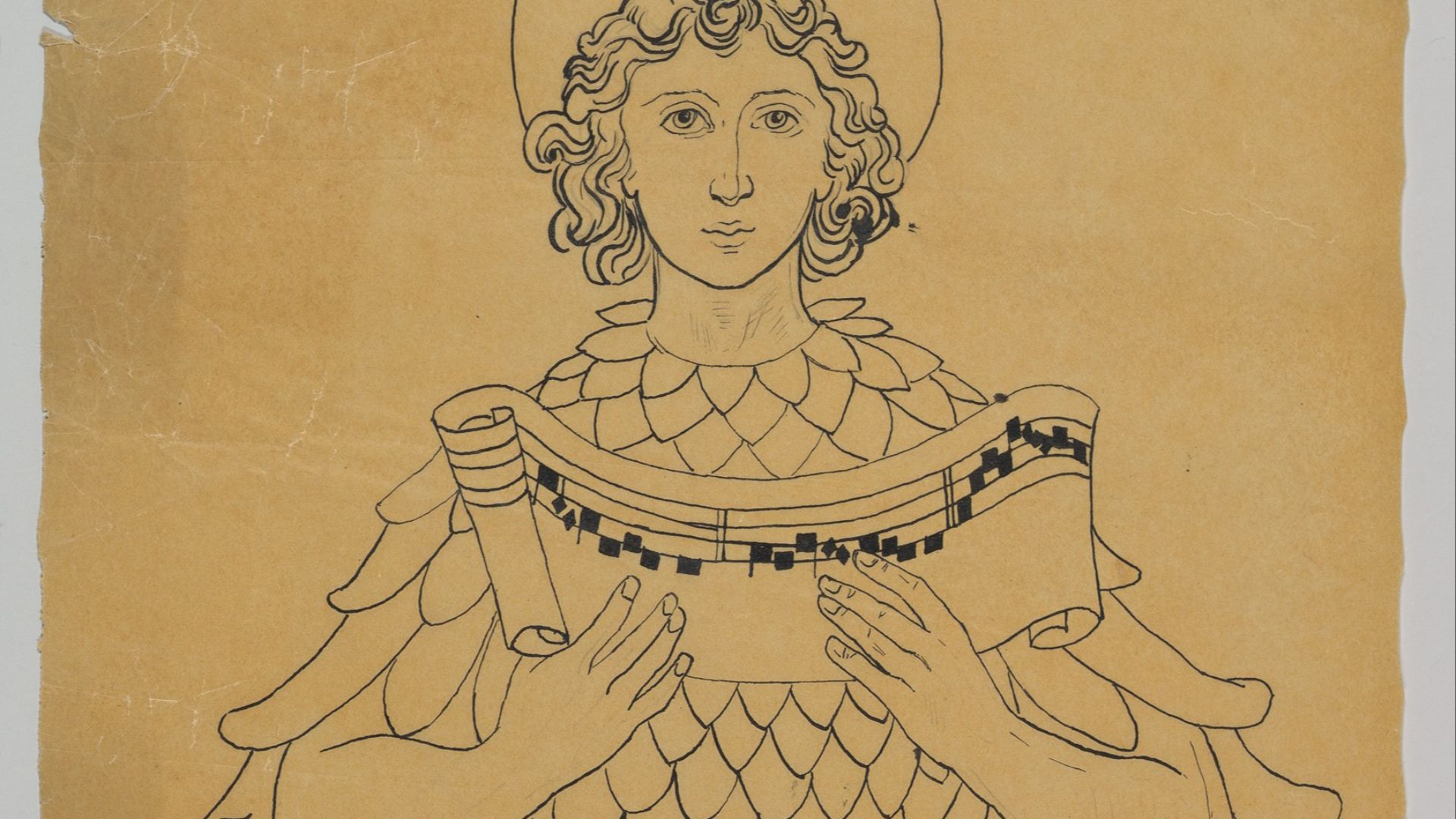 File:Tracing of an Cherubim or Seraphim MET DP820971.jpg