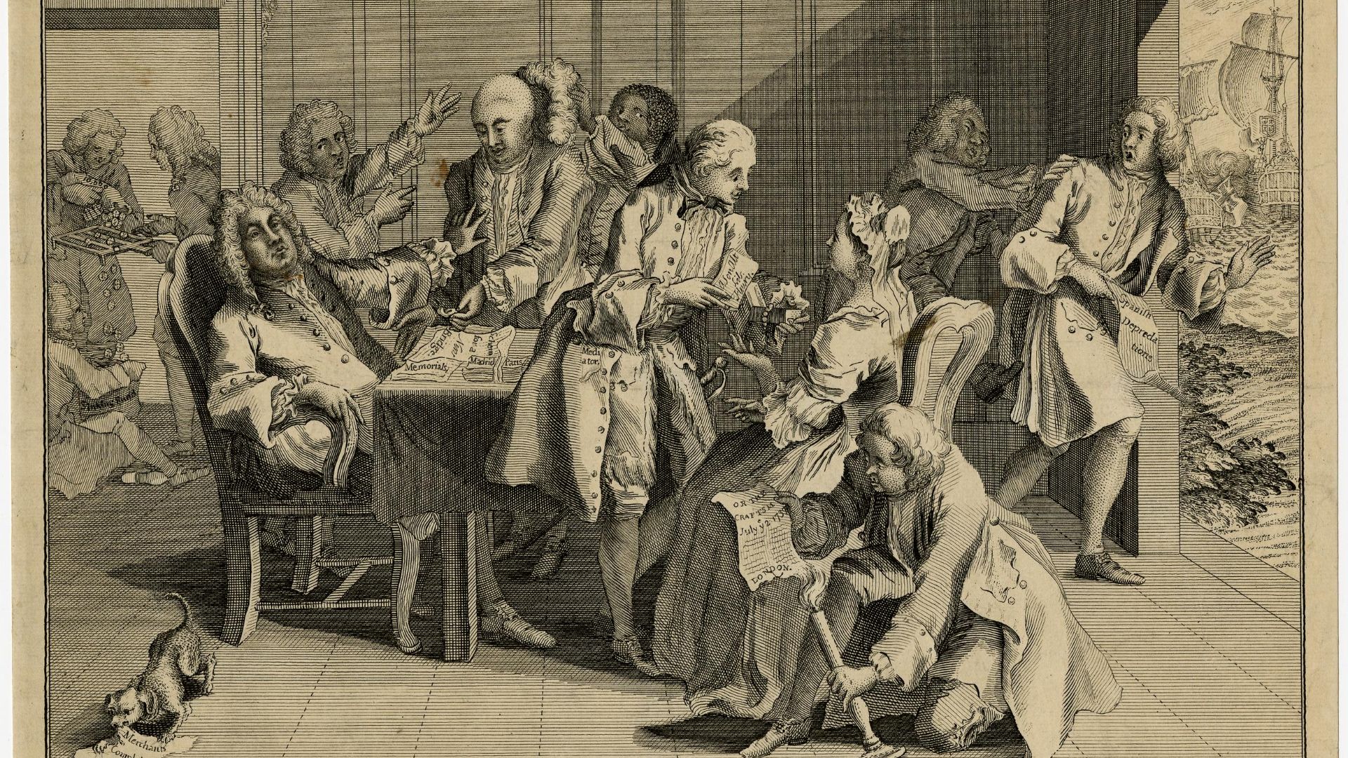 File:Captain Jenkins shows his ear to Robert Walpole cartoon, 1738.jpg