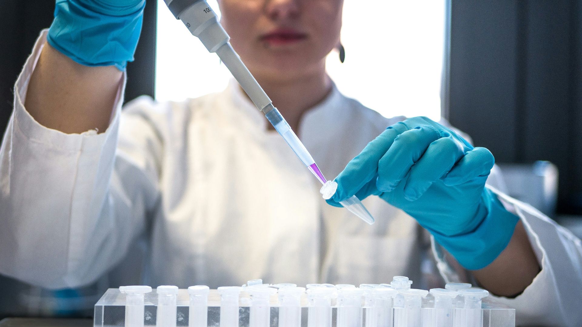 person holding orange and white toothbrush