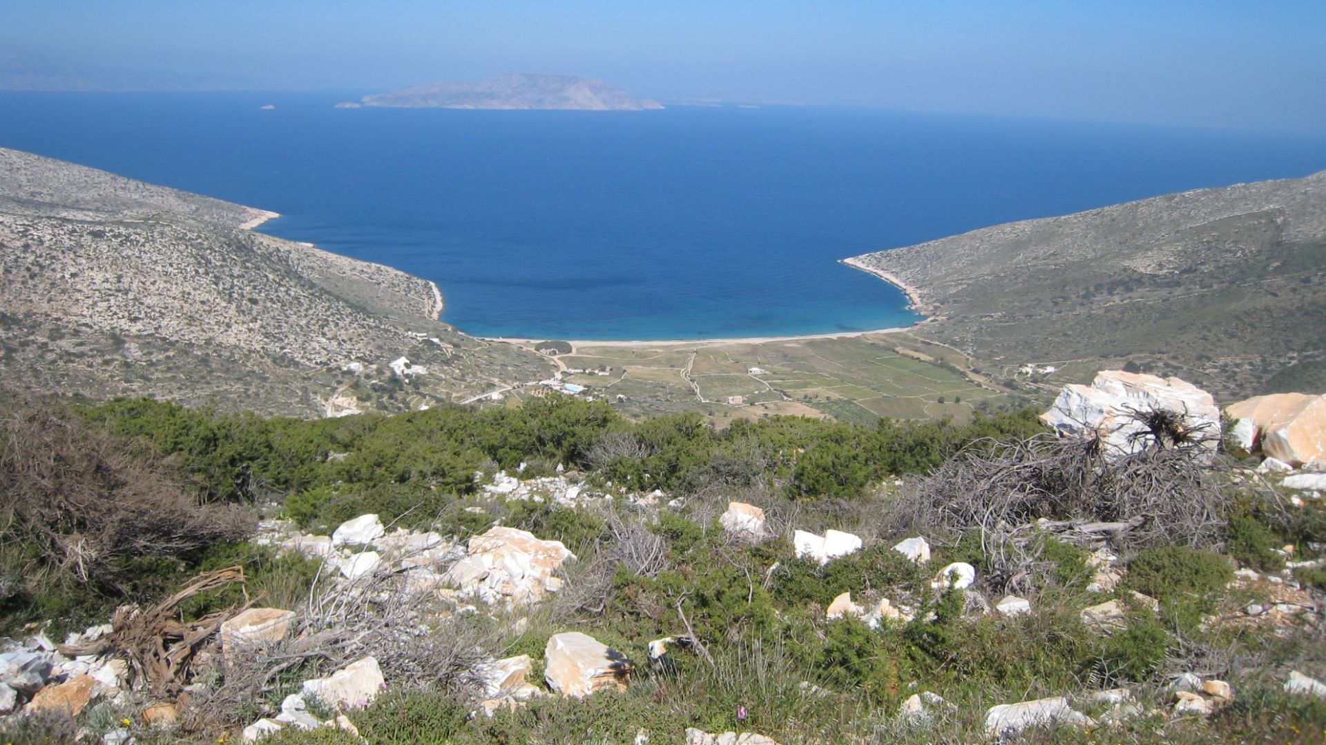 File:Ios island, Cyclades, Greece beach view 2007.jpg