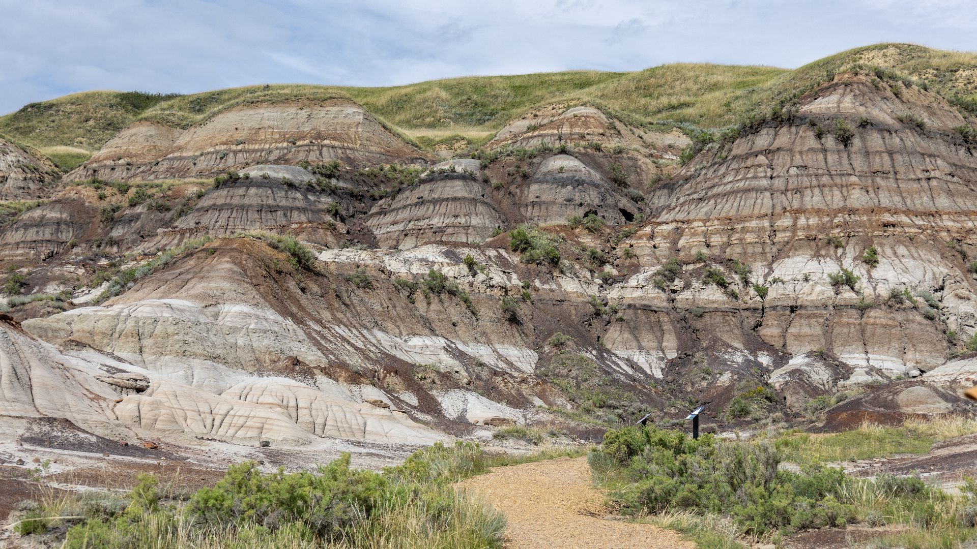 File:Badlands Interpretative Trail, Drumheller, Alberta, 2025-07-13 01.jpg