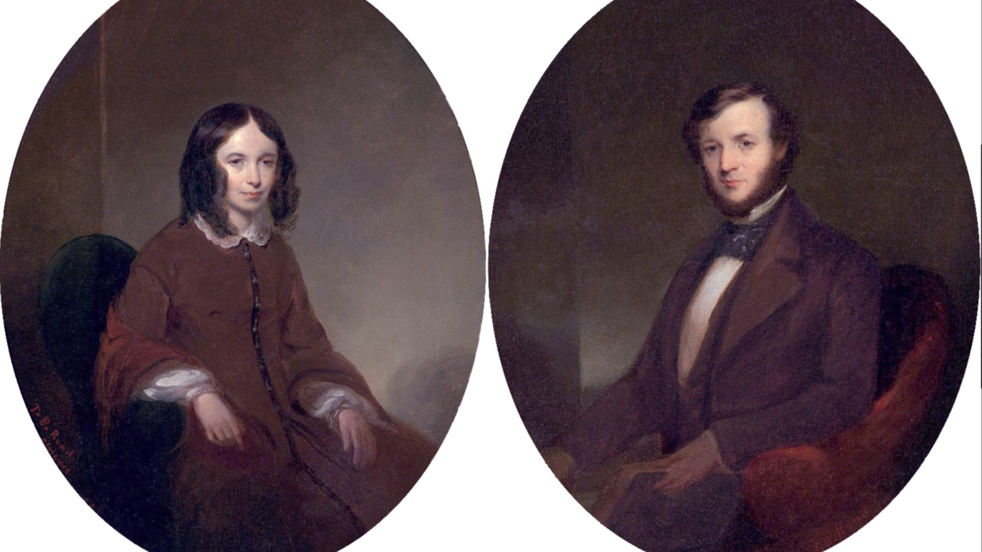 File:Thomas B. Read (American, 1822-1872) - Portraits of Elizabeth Barrett Browning and Robert Browning.jpg