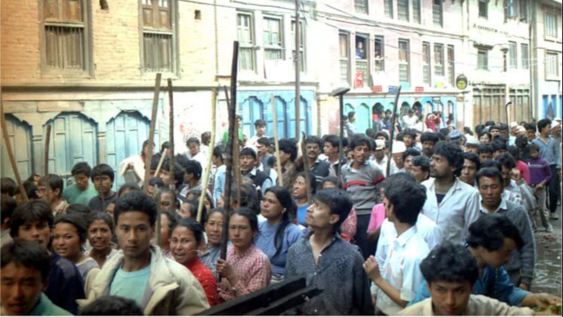 File:People on the streets during pro-democracy rally 1990.jpg