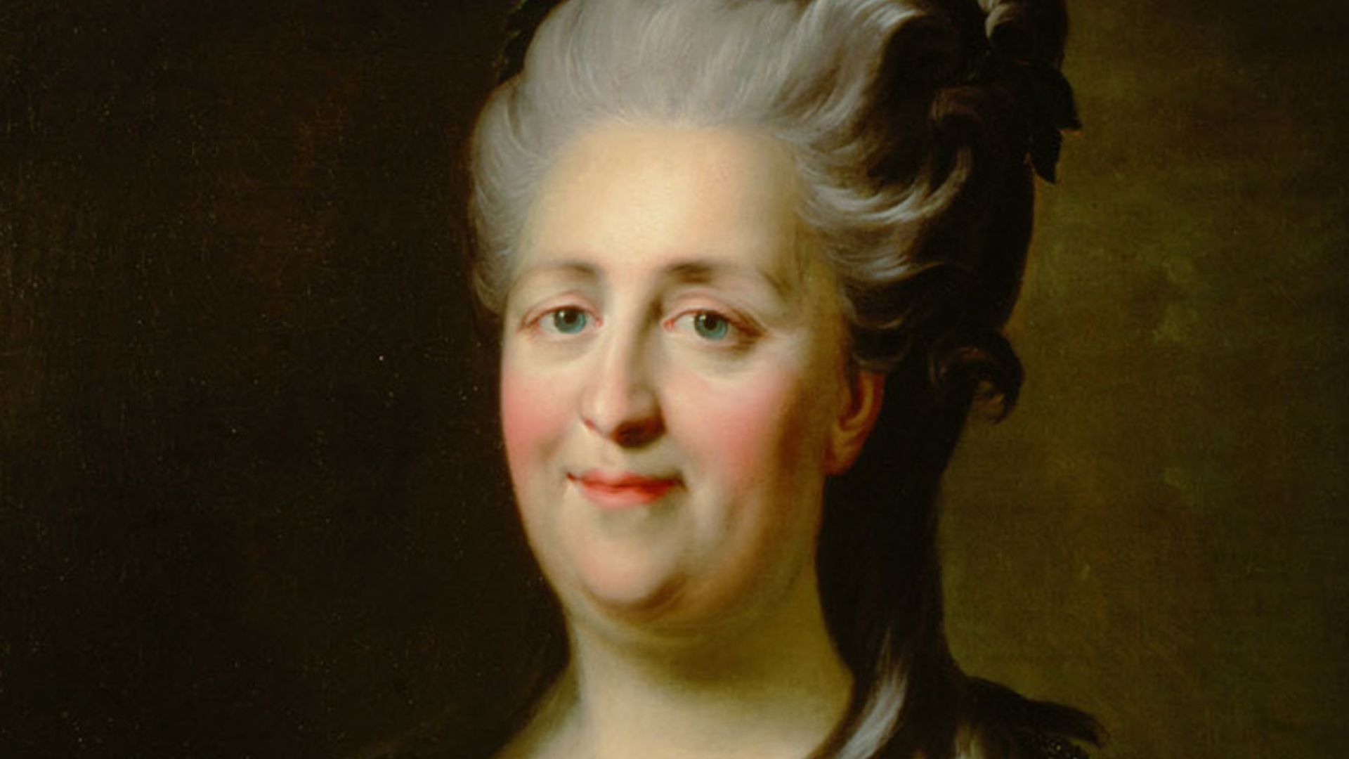 File:Catherine II after Roslin, Rokotov (1780s, Kunsthistorisches Museum).jpg