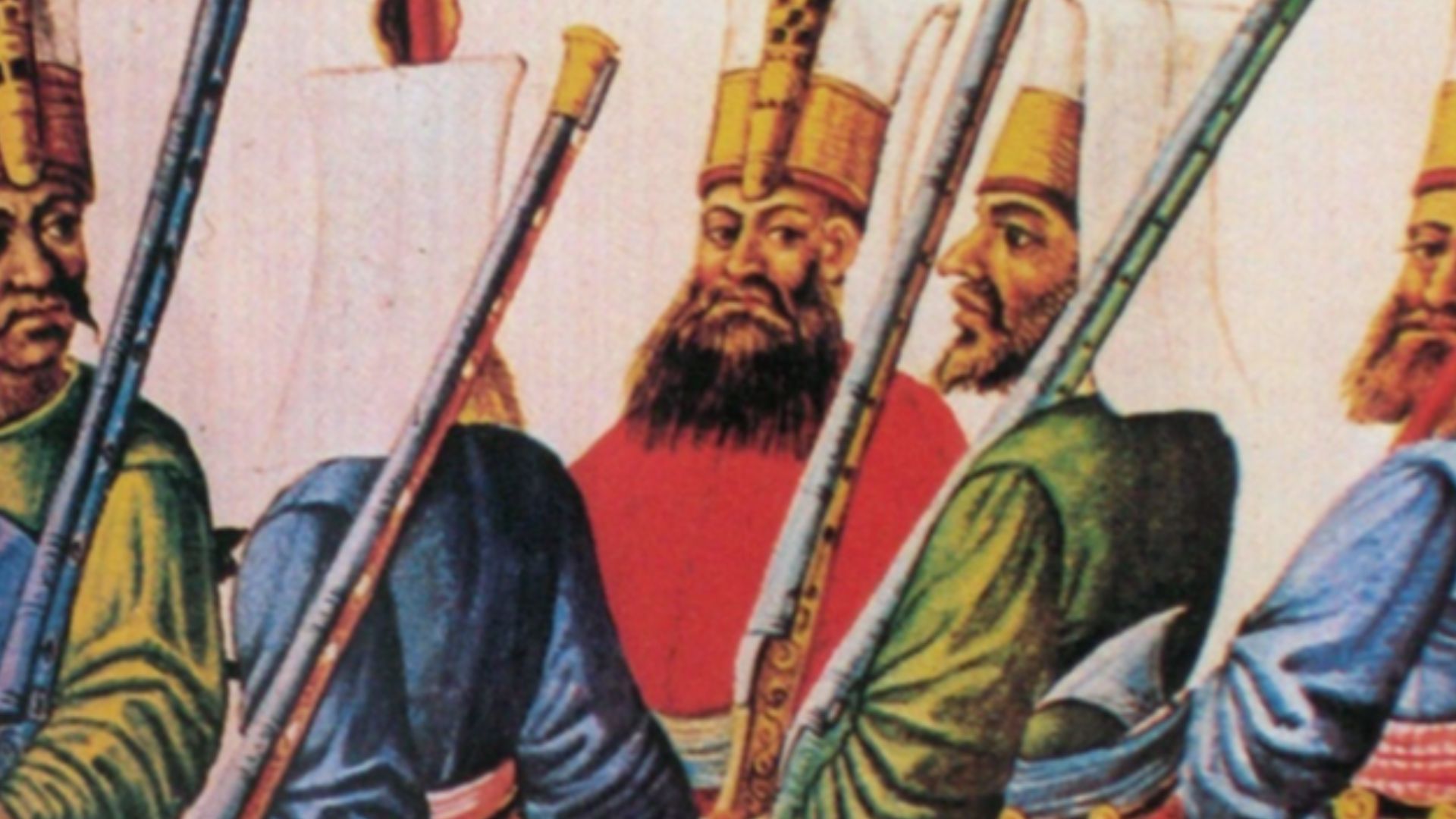 File:Battle of Vienna.SultanMurads with janissaries.jpg
