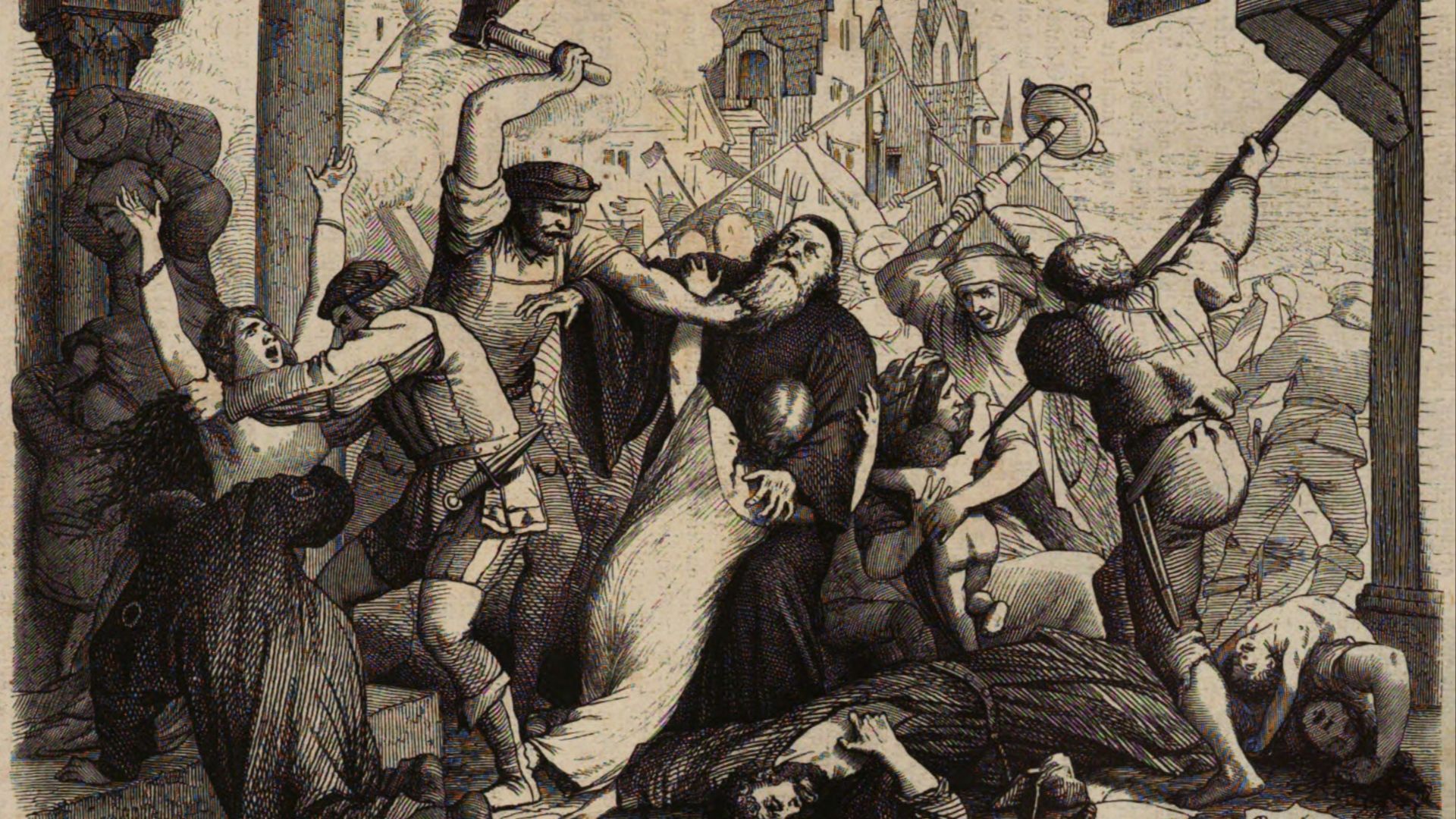 File:Carl Swoboda - Jewish persecution in Krems, 1349.jpg