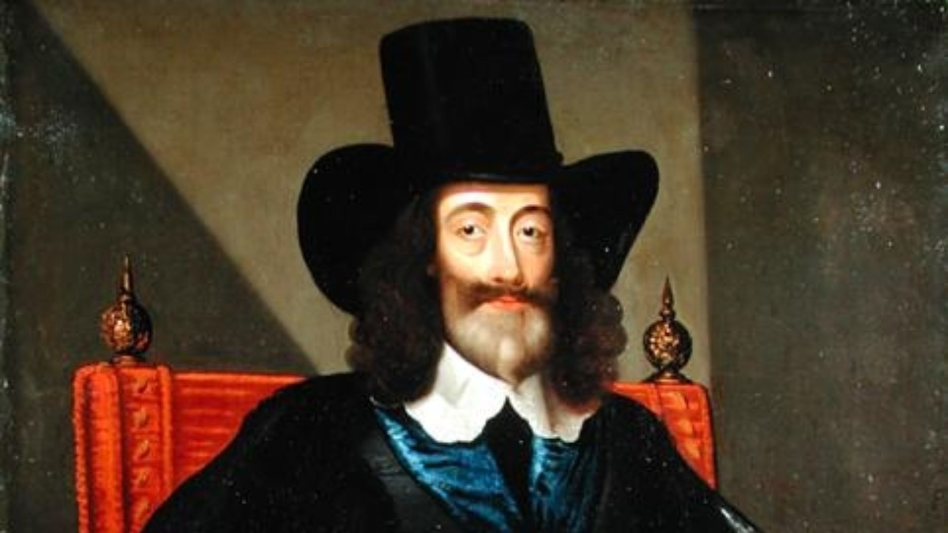 File:Charles I at his trial.jpg