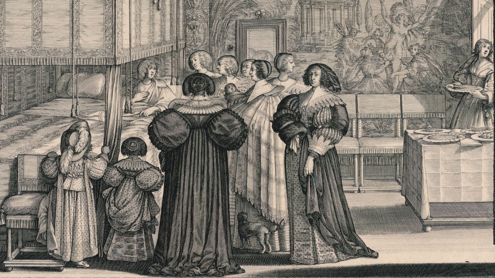 File:Print, Le Retour du Baptesme (Return from the Baptism), Plate IV, from Le Mariage à la Ville (Marriage in the City), 1633 (CH 18653543).jpg