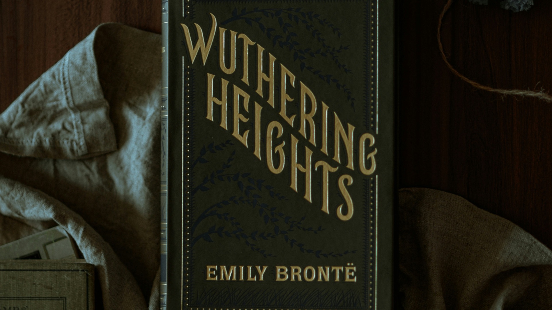A copy of Wuthering Heights by Emily Bronte