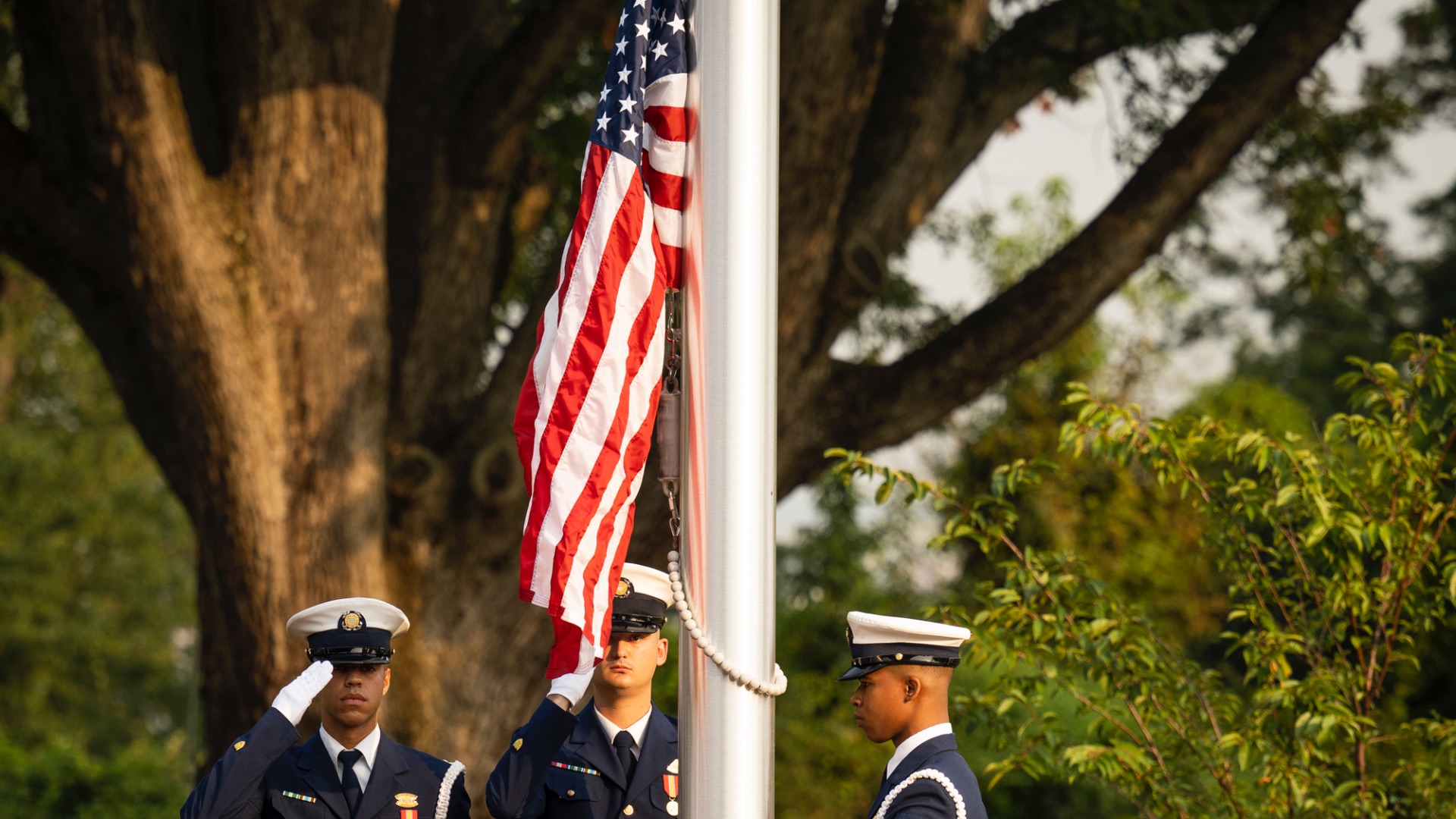 File:Ground Zero Flag Raising Ceremony (51476483249).jpg