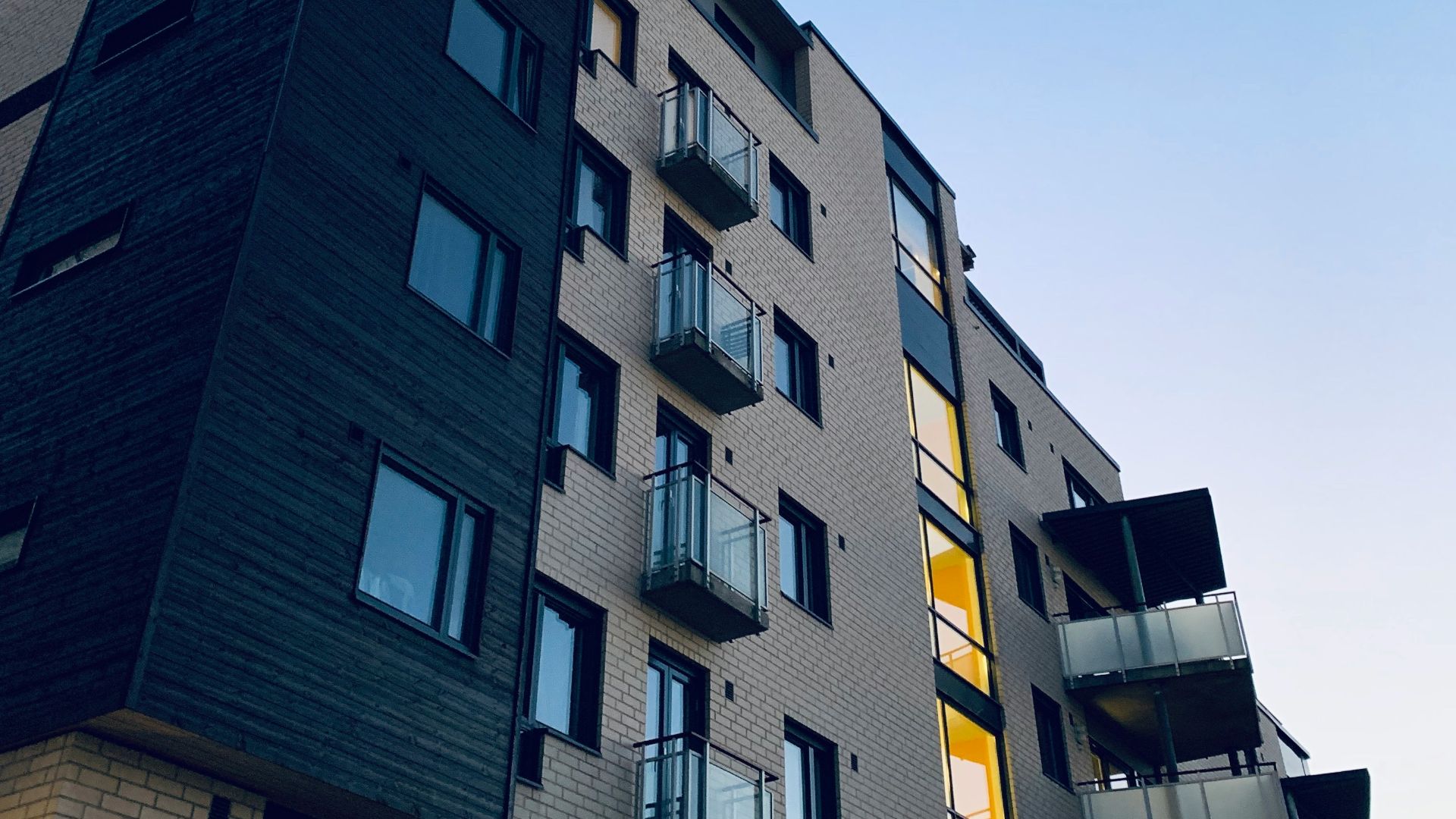 low angle photo of high rise apartment building