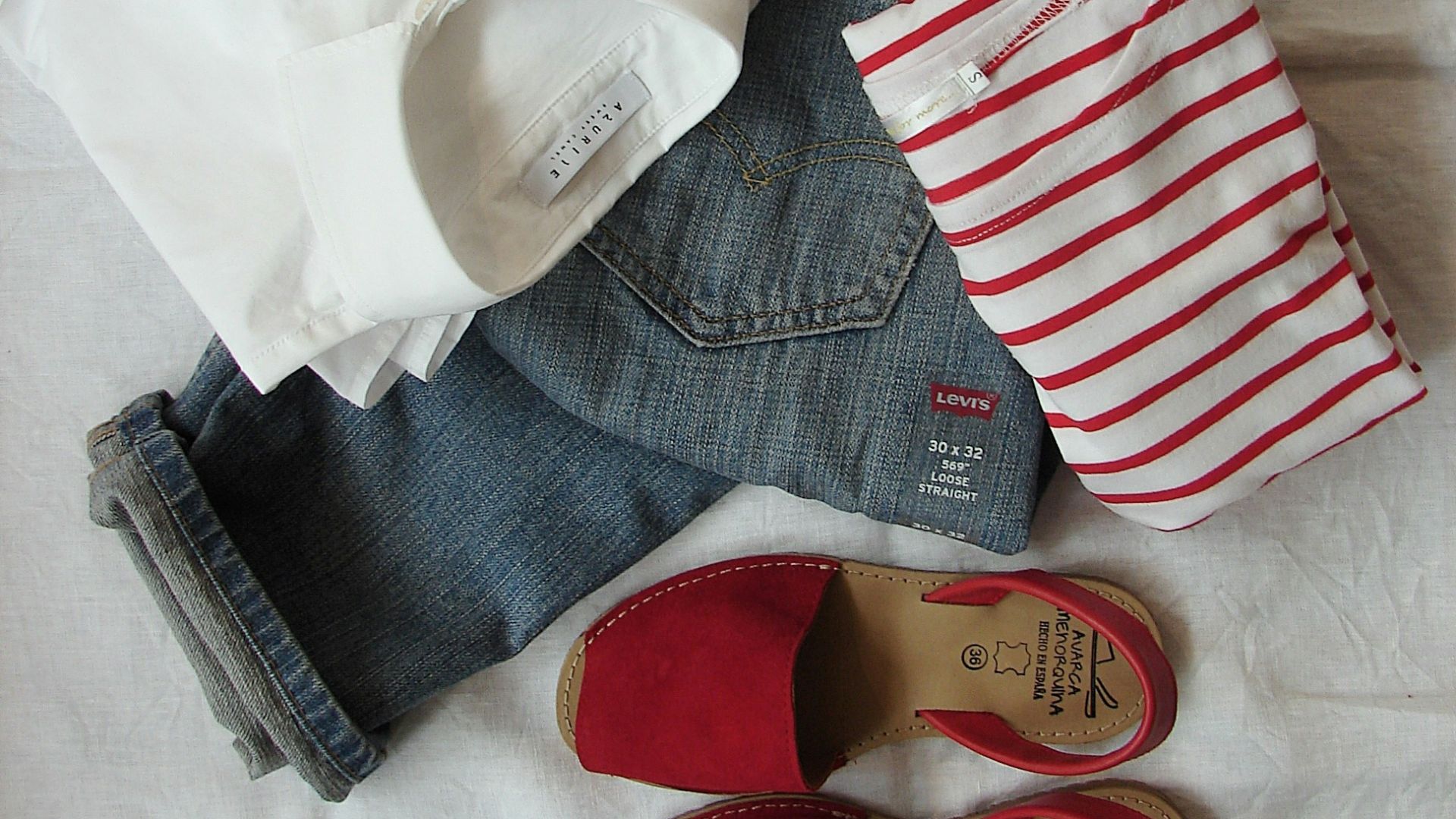 women's assorted clothes