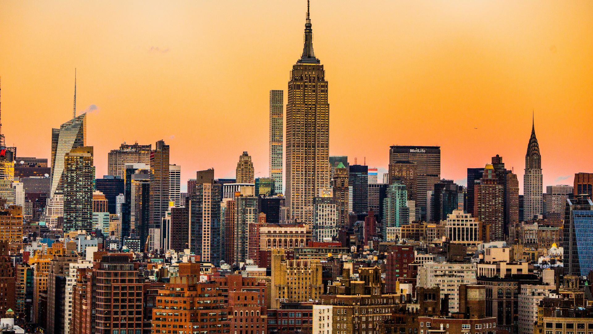 landscape photo of New York Empire State Building