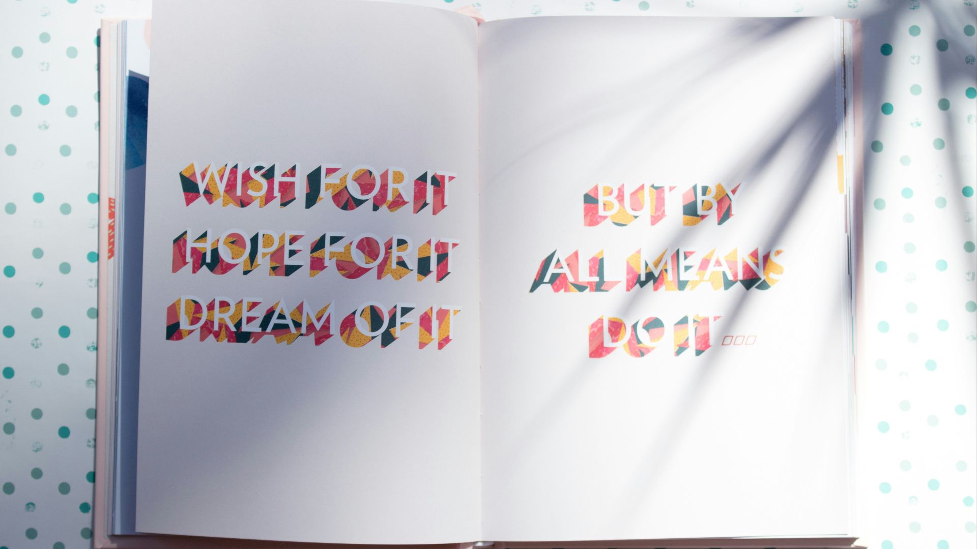 white book with text