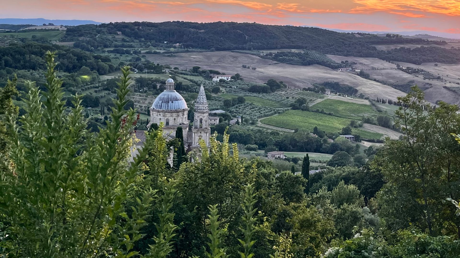 File:San Biagio Montepulciano sunset.jpg