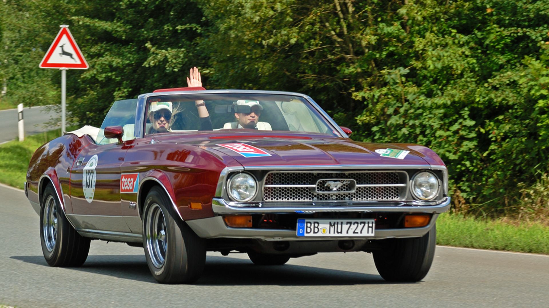 File:Saxony Classic Rallye 2010 - Ford Mustang 1968 (aka).jpg