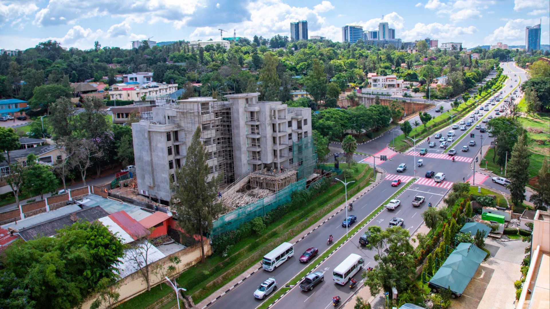 File:High Angle View Of Kigali City Street on November 29, 2018. Emmanuel Kwizera.jpg