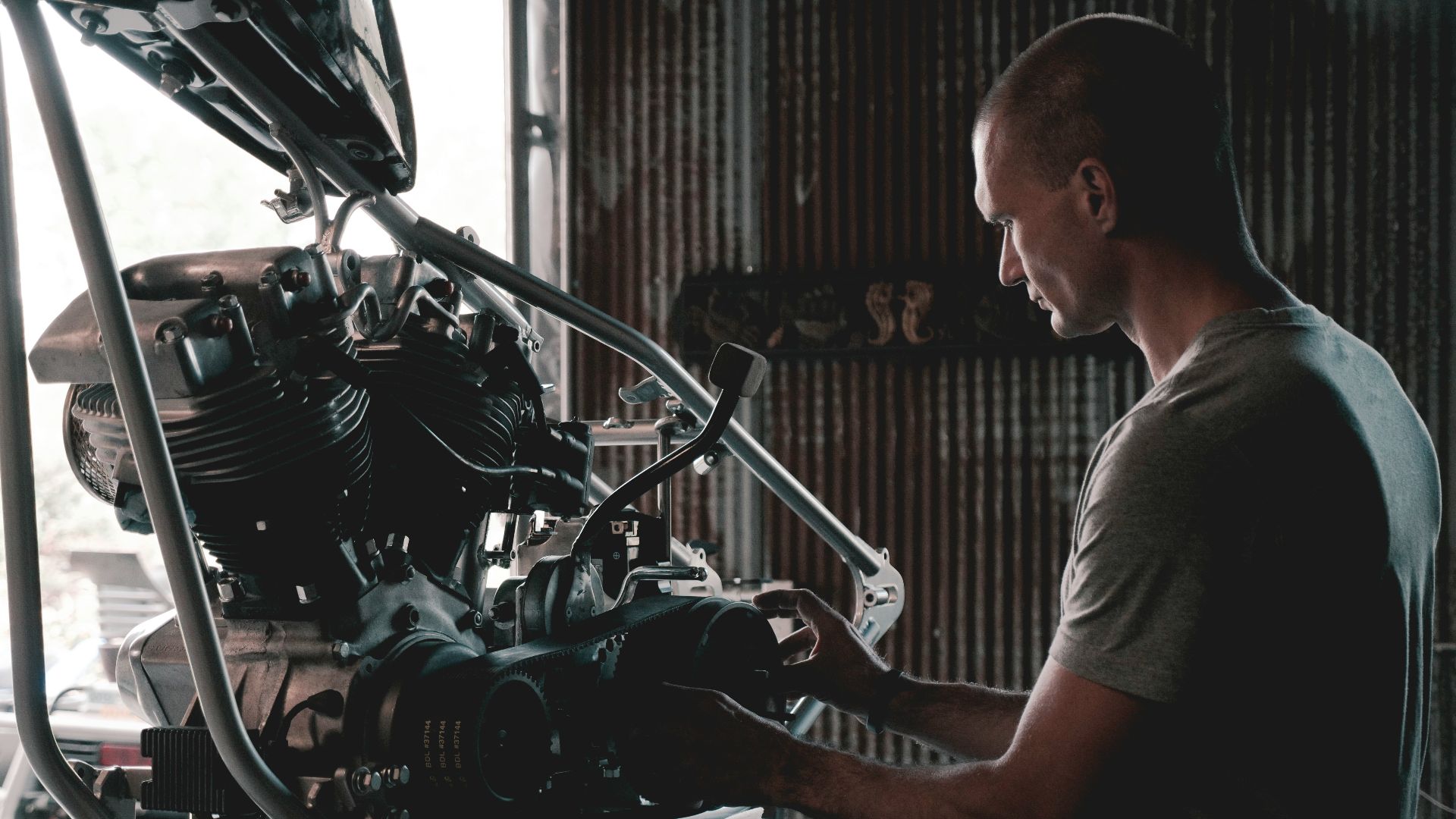 man holding engines