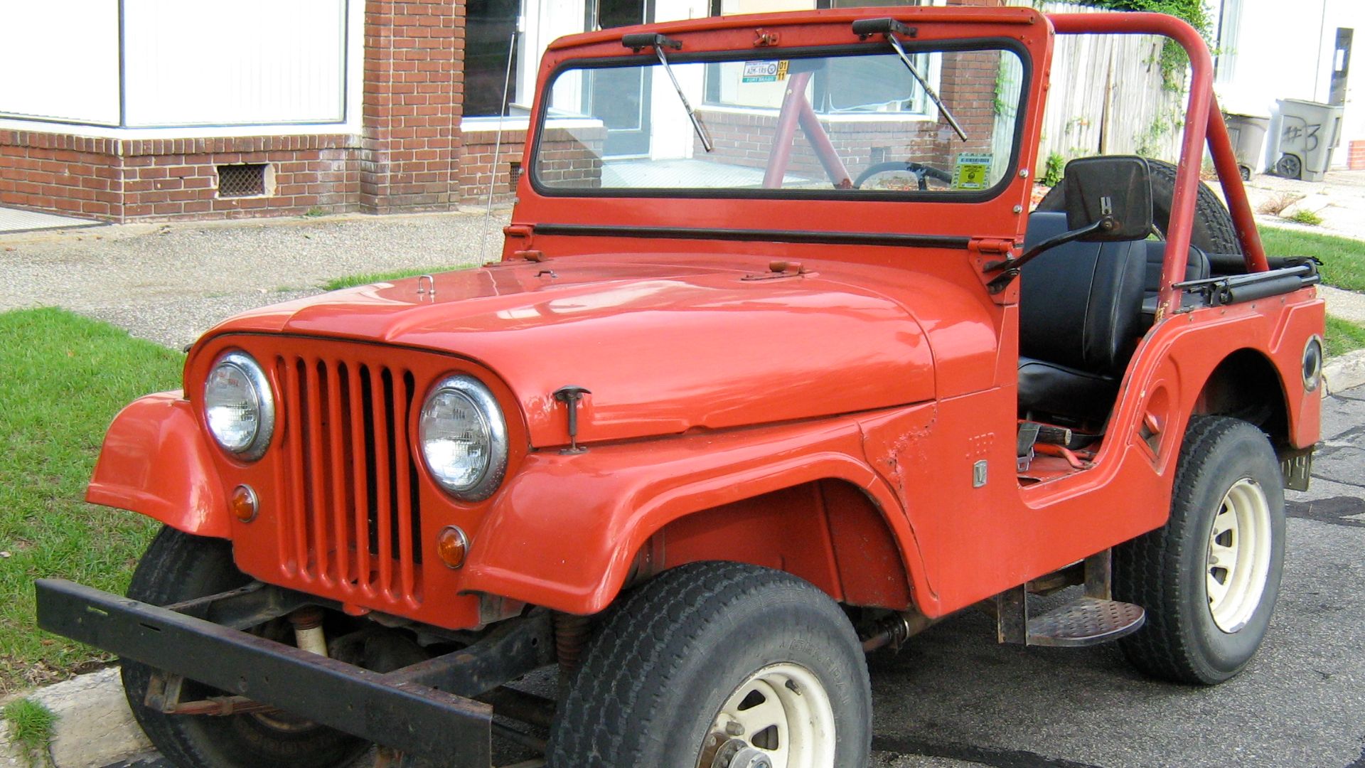 File:Jeep CJ-5 V6 red open body.jpg