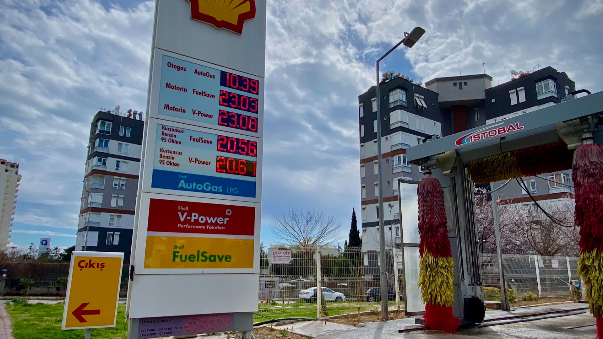 File:Antalya, Turkey 9 March 2022 - Gas Station Prices.jpg