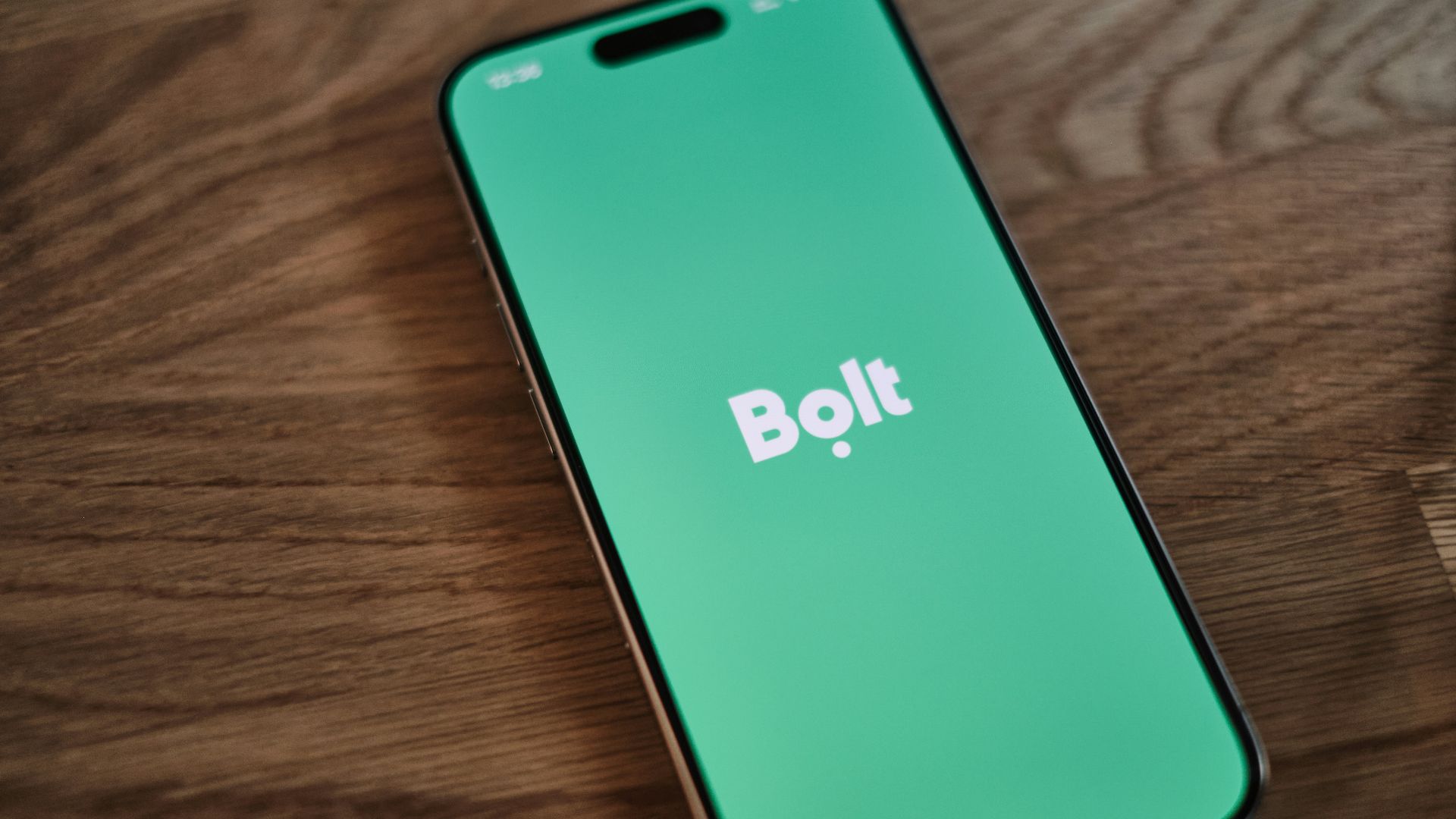 A phone with the bokt logo on it