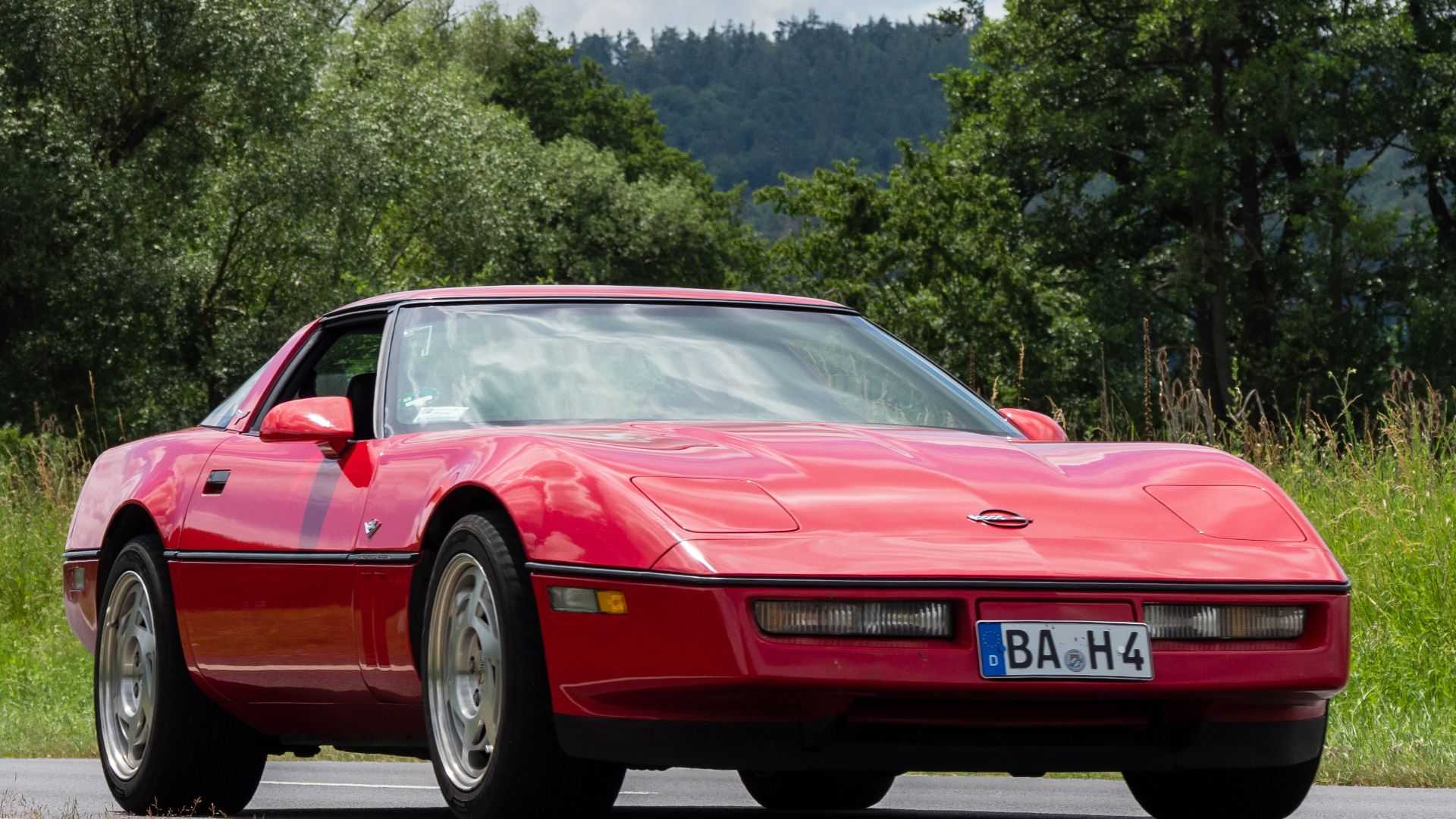 File:Corvette C 4 Ebern 2019 6200501.jpg