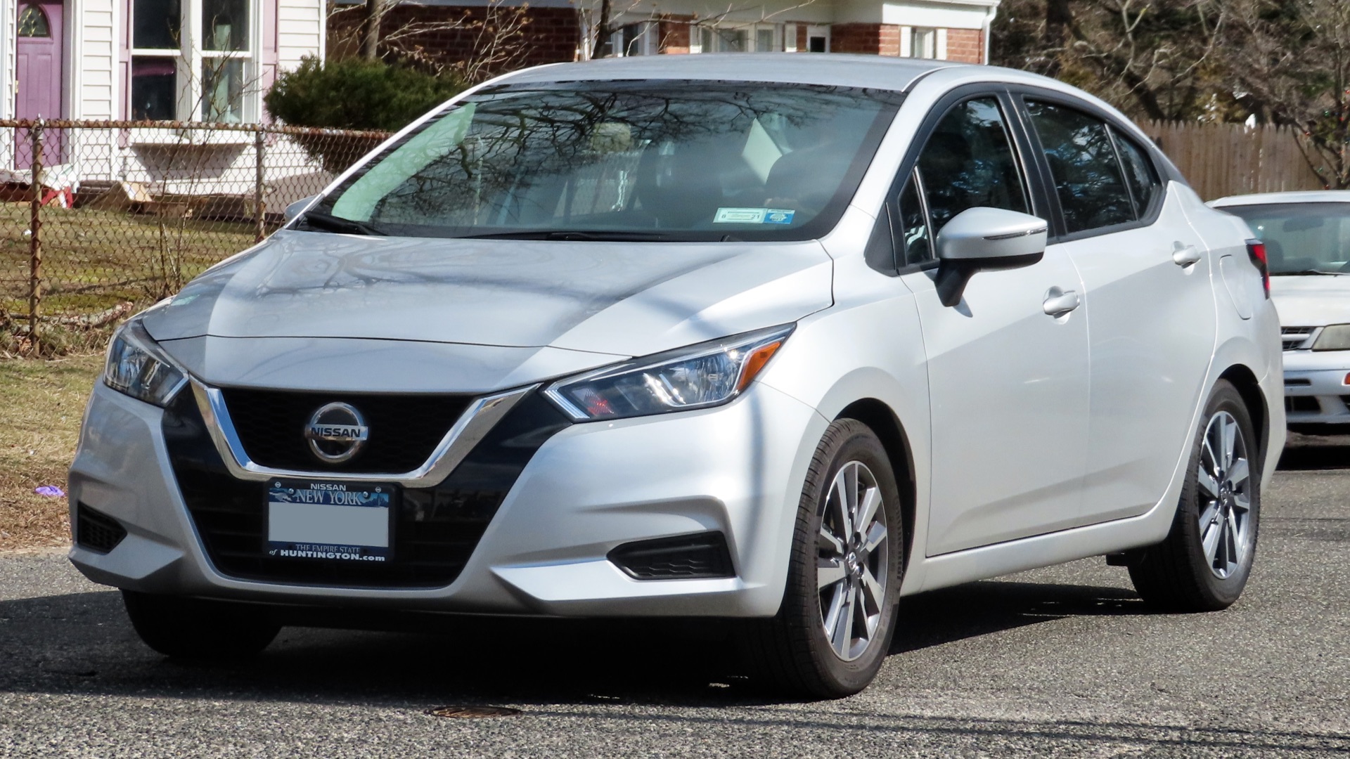 File:2020 Nissan Versa SV 1.6L, front 2.29.20.jpg