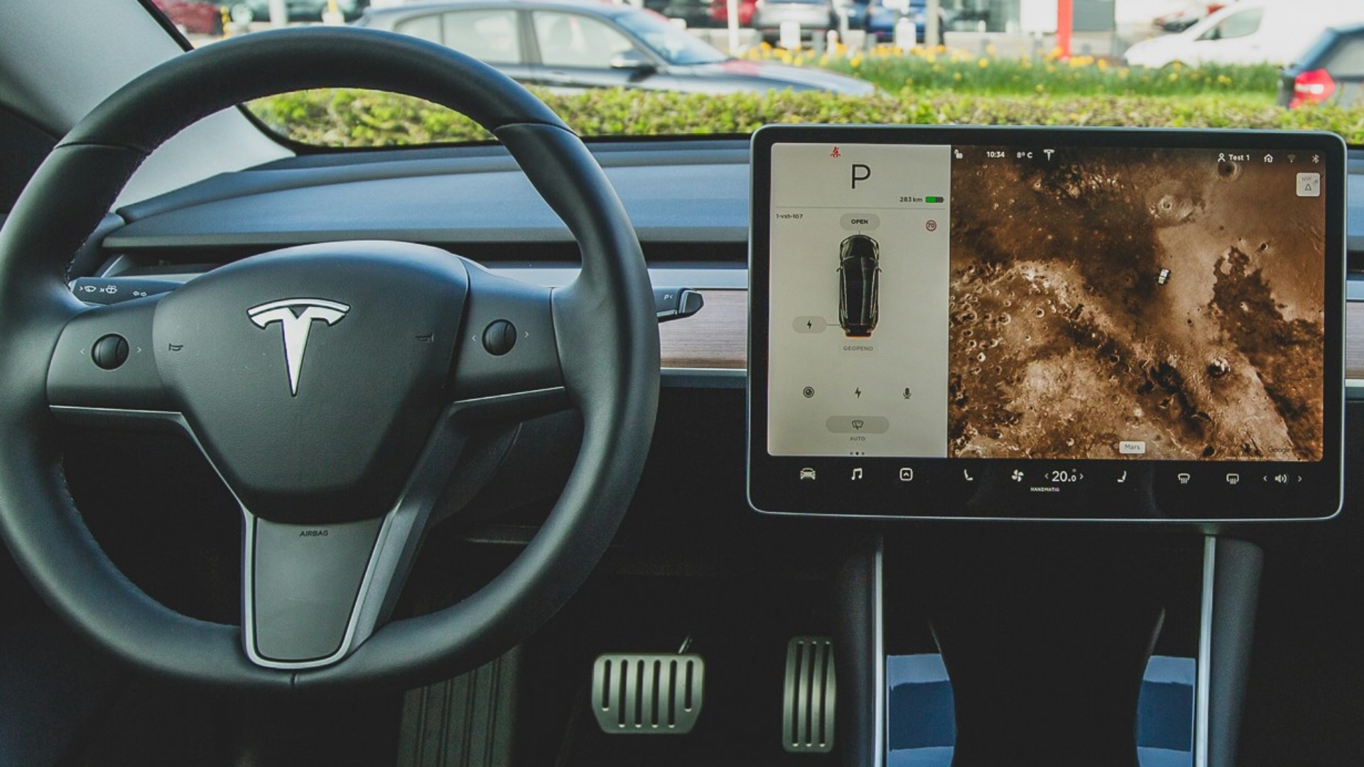 black car interior \