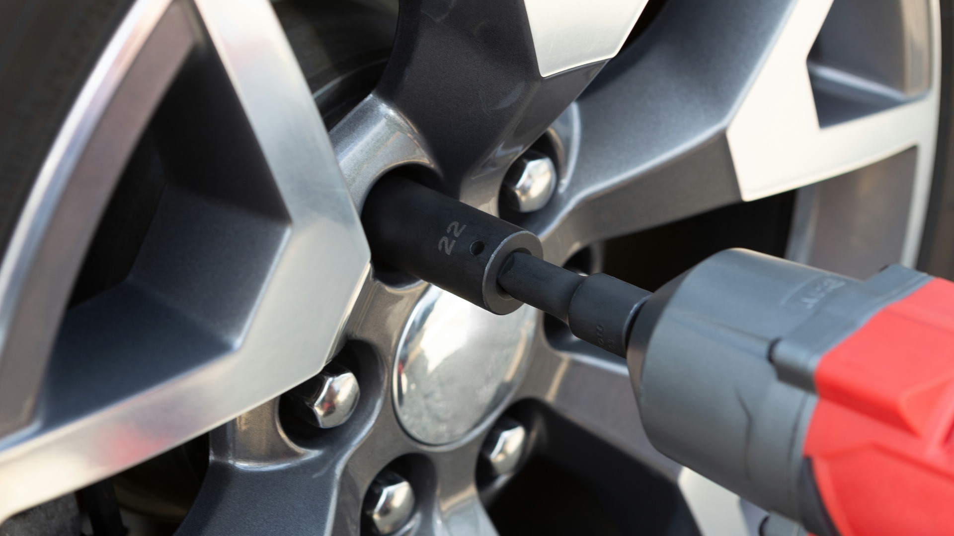 black and silver car wheel